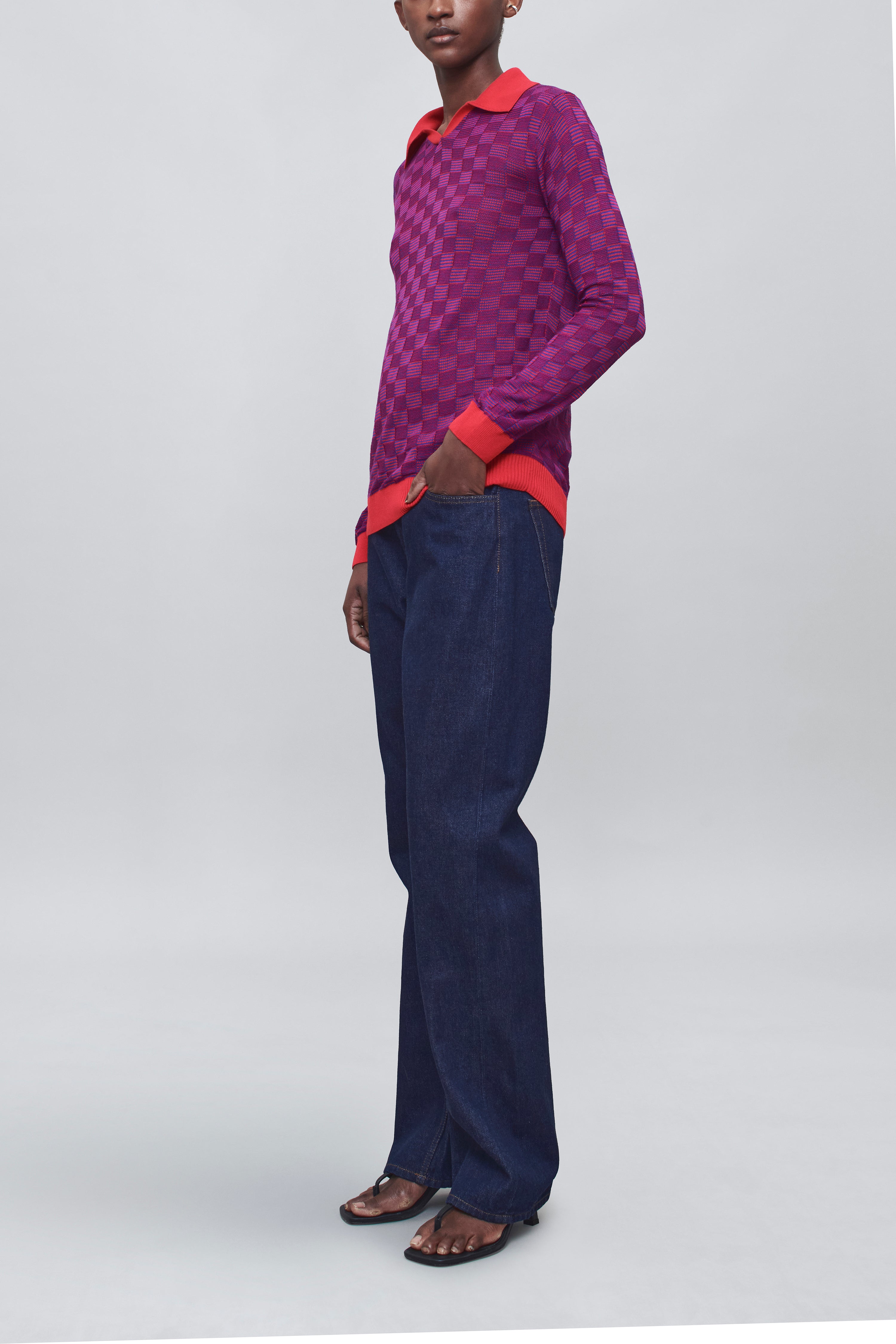 Caleb Polo in Slinky Gingham