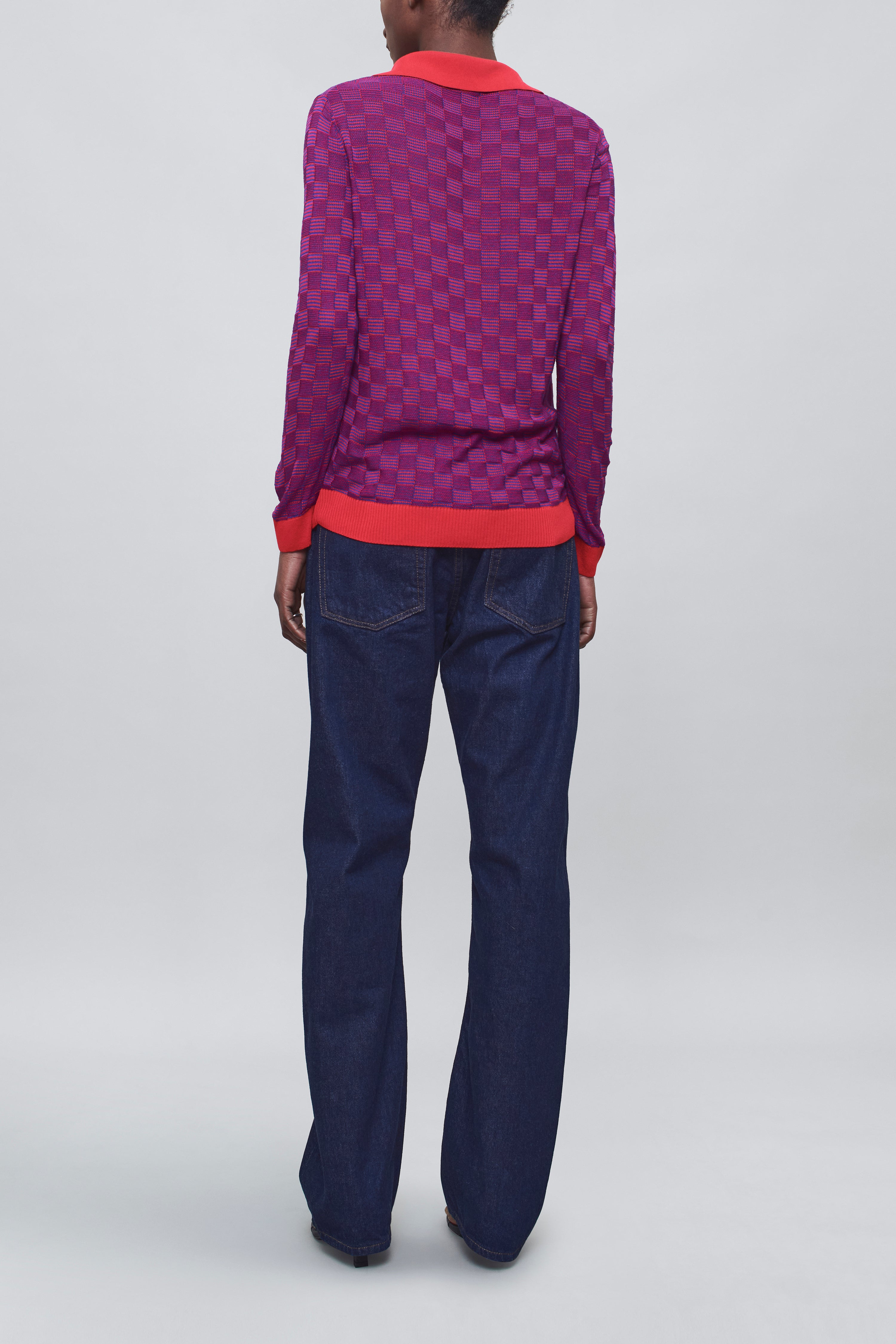 Caleb Polo in Slinky Gingham