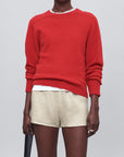 Nina Seamless Crewneck in Cashmere Wool