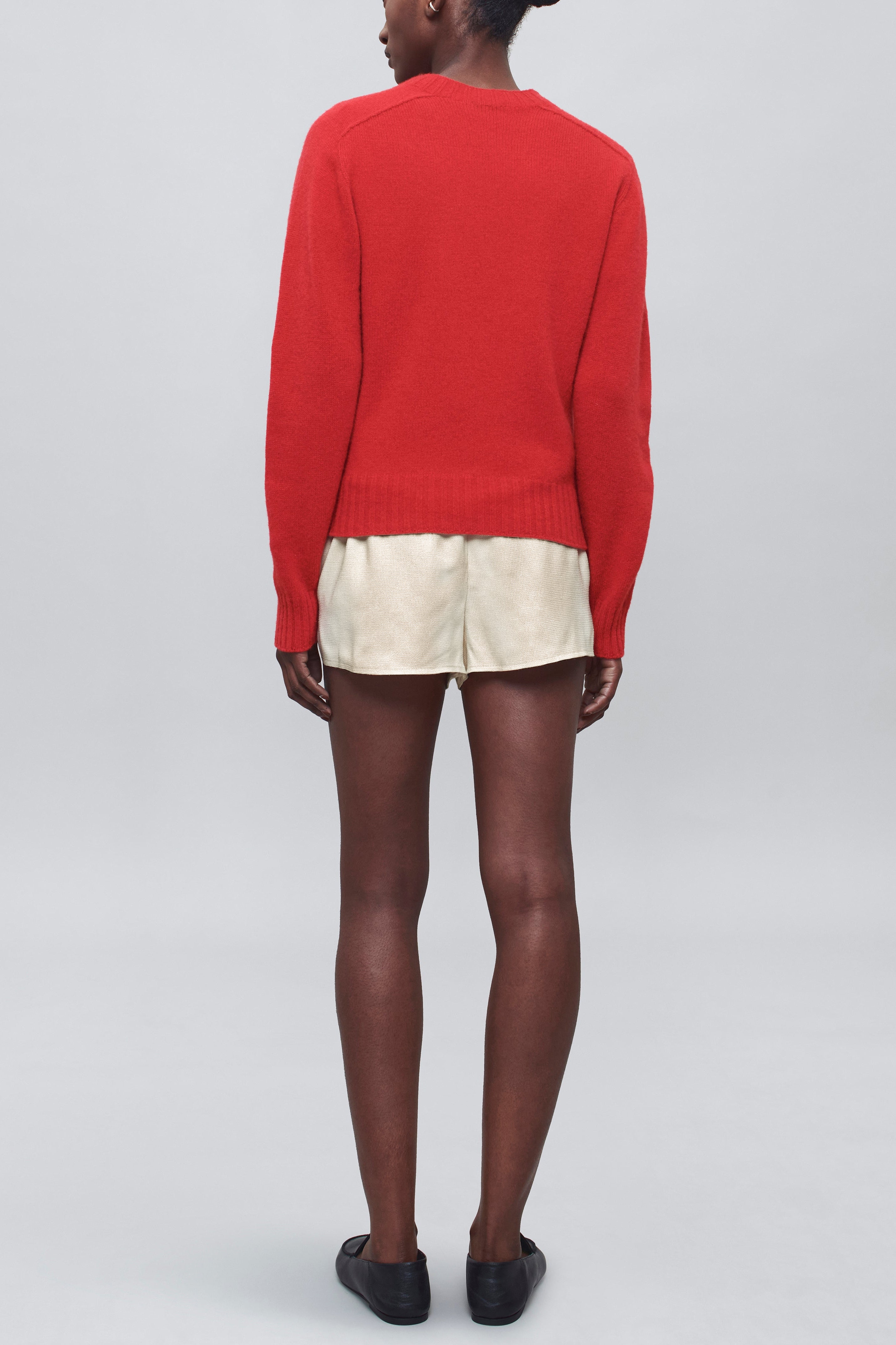 Nina Seamless Crewneck in Cashmere Wool