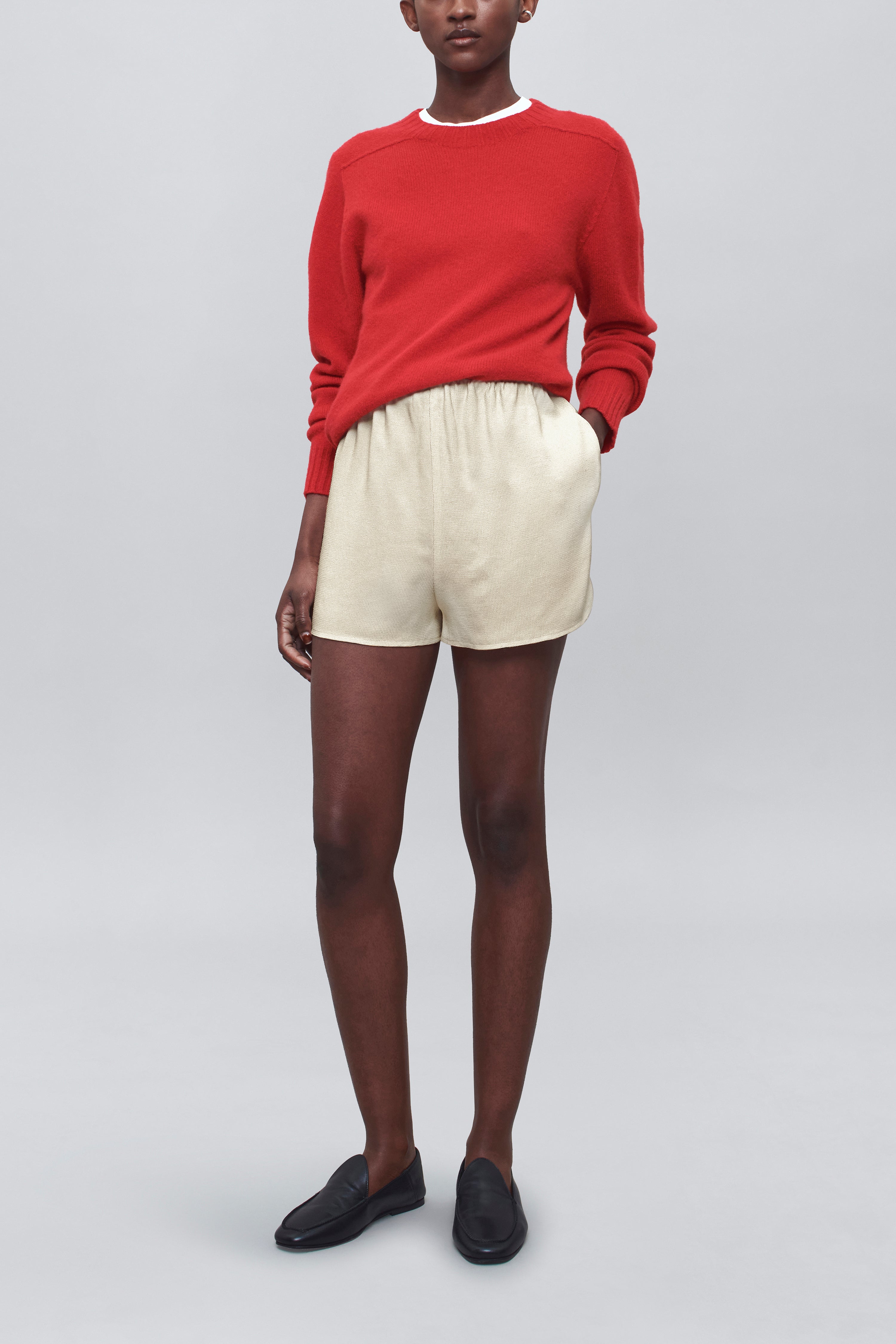 Jules Short in Waffle Weave