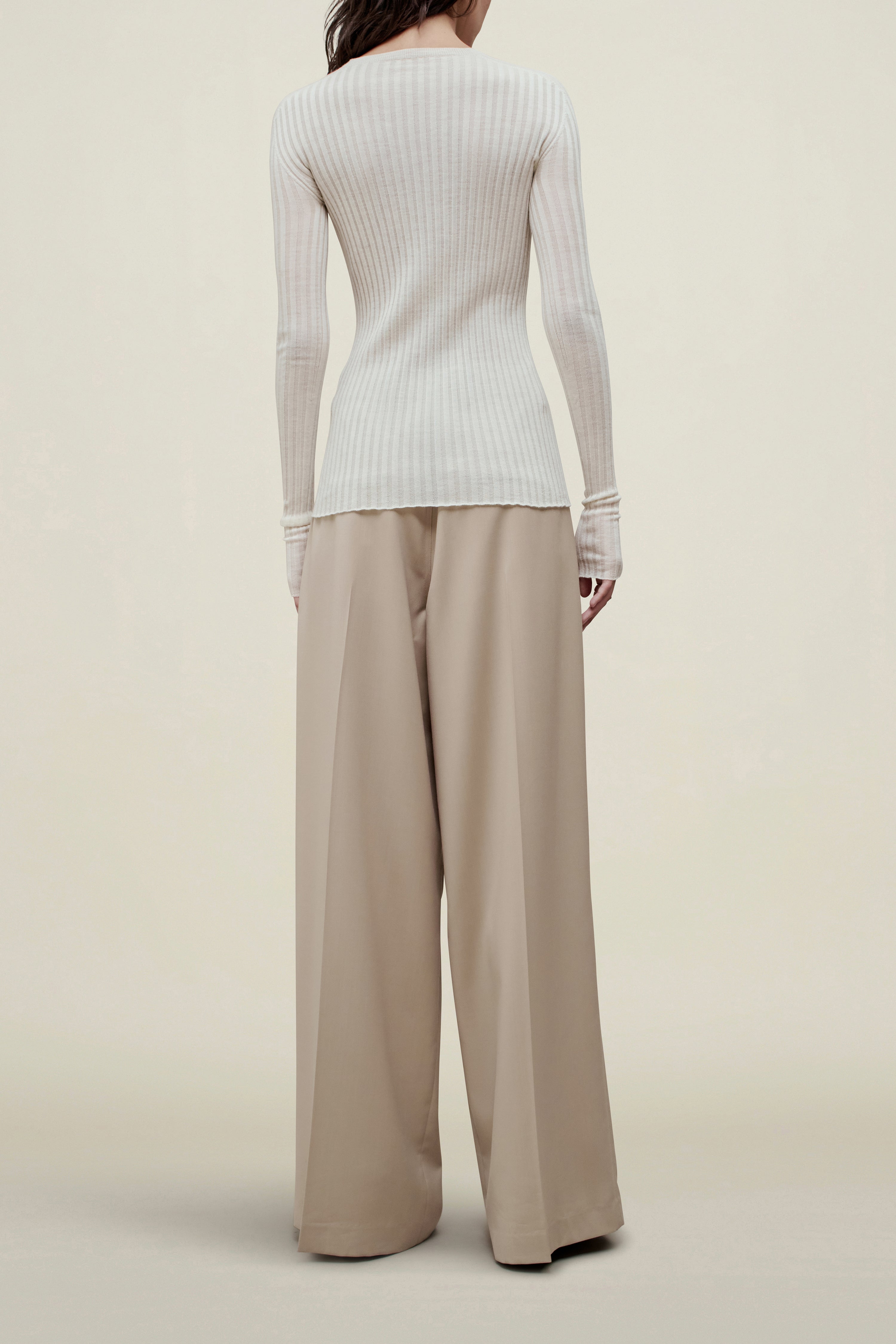 Fabi Long Sleeve in Superfine Merino