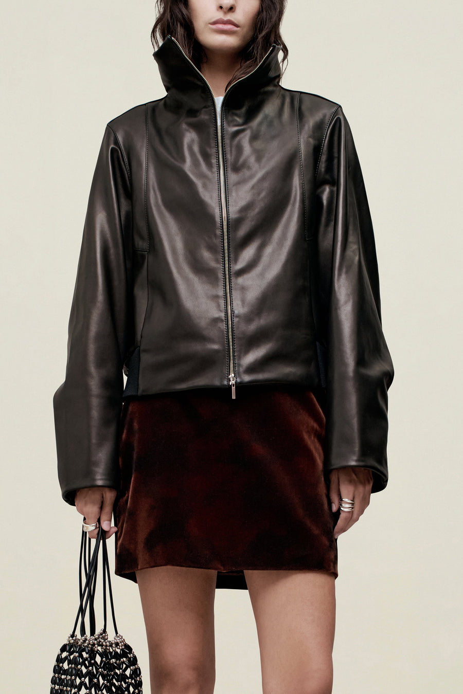 Liam Leather Bomber in Lambskin – KALLMEYER