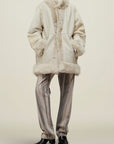Donna Car Coat in Shearling