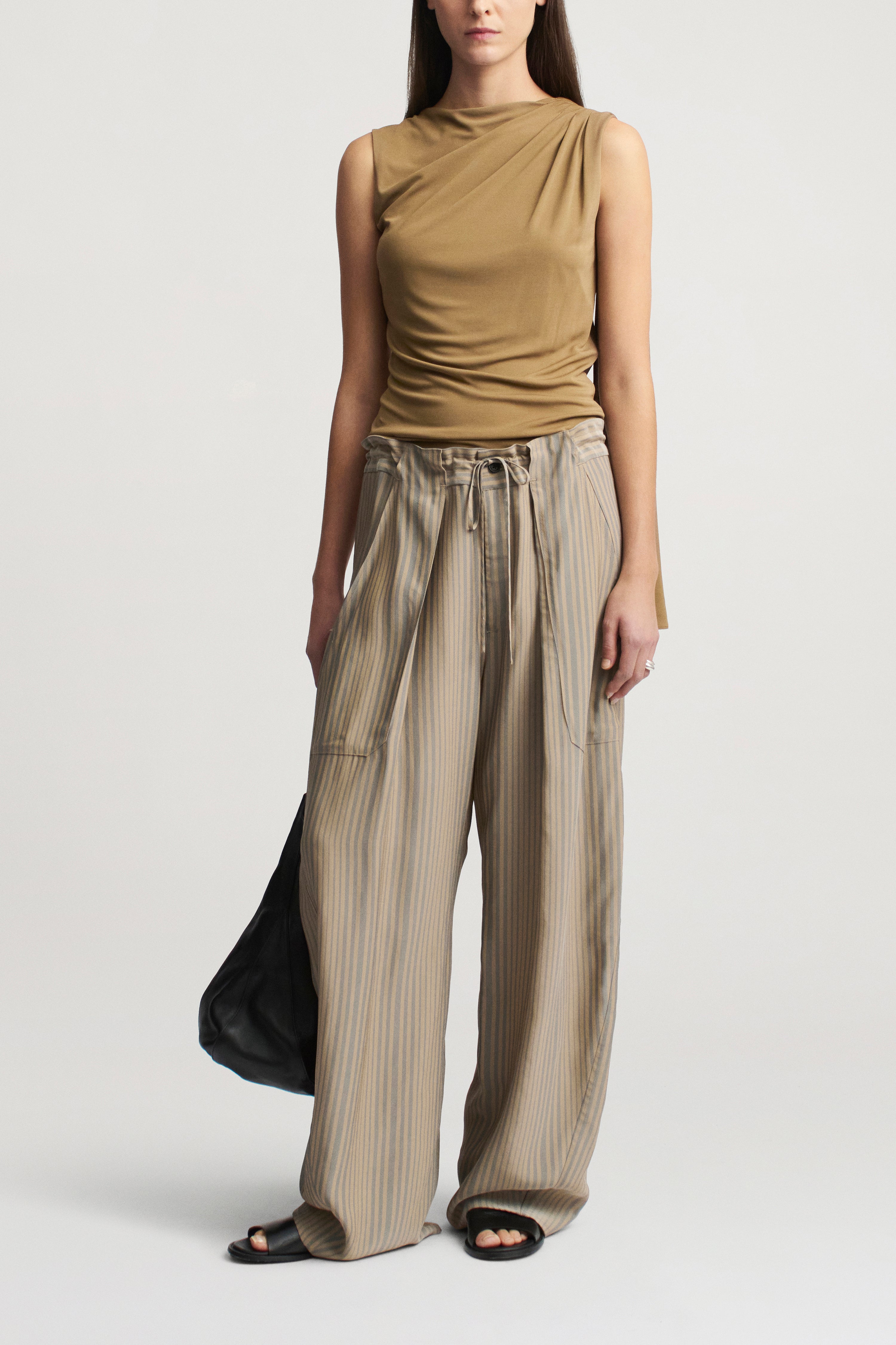 Clemence Pant in Fluid Viscose