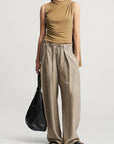 Clemence Pant in Fluid Viscose