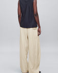 Clemence Pant in Waffle Weave