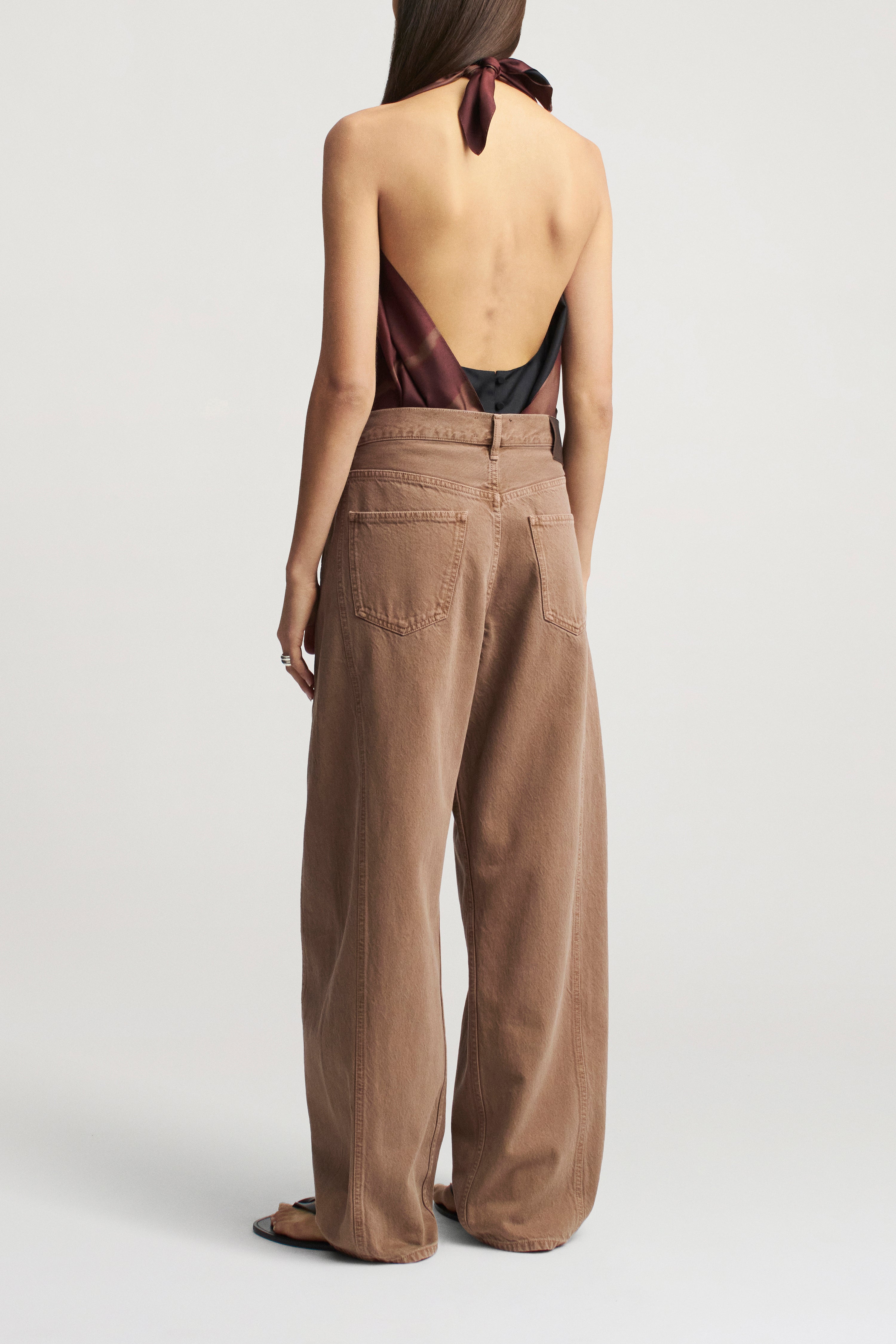 Callum Barrel Jean in Cotton Denim