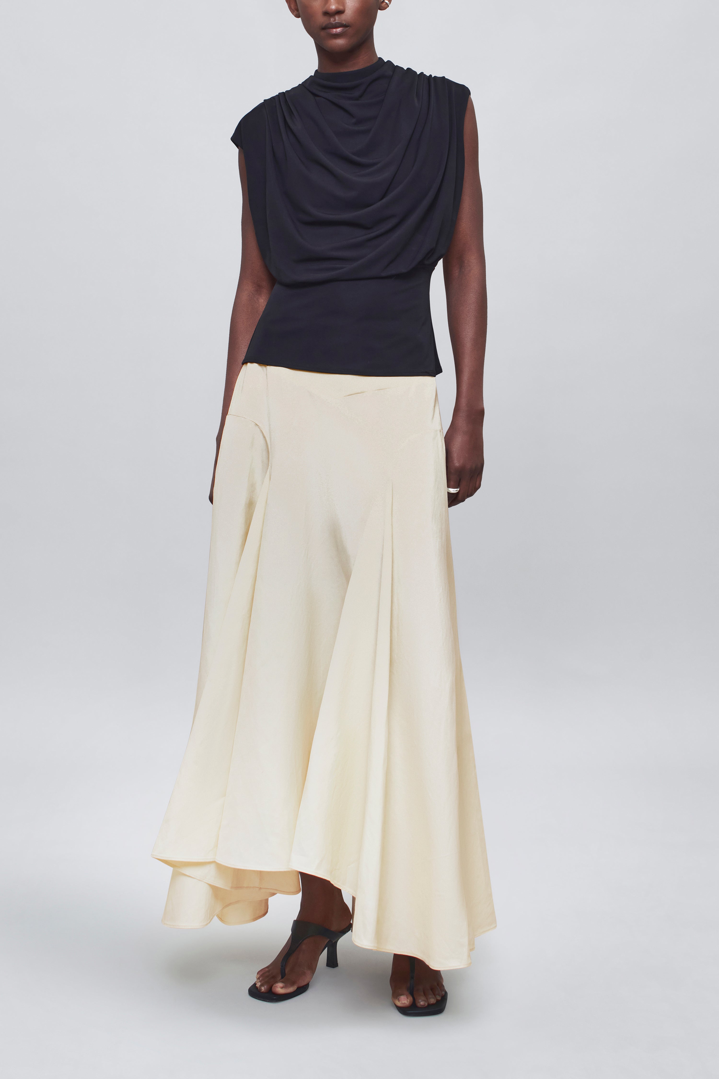 Alyse Gusset Skirt in Field Cloth