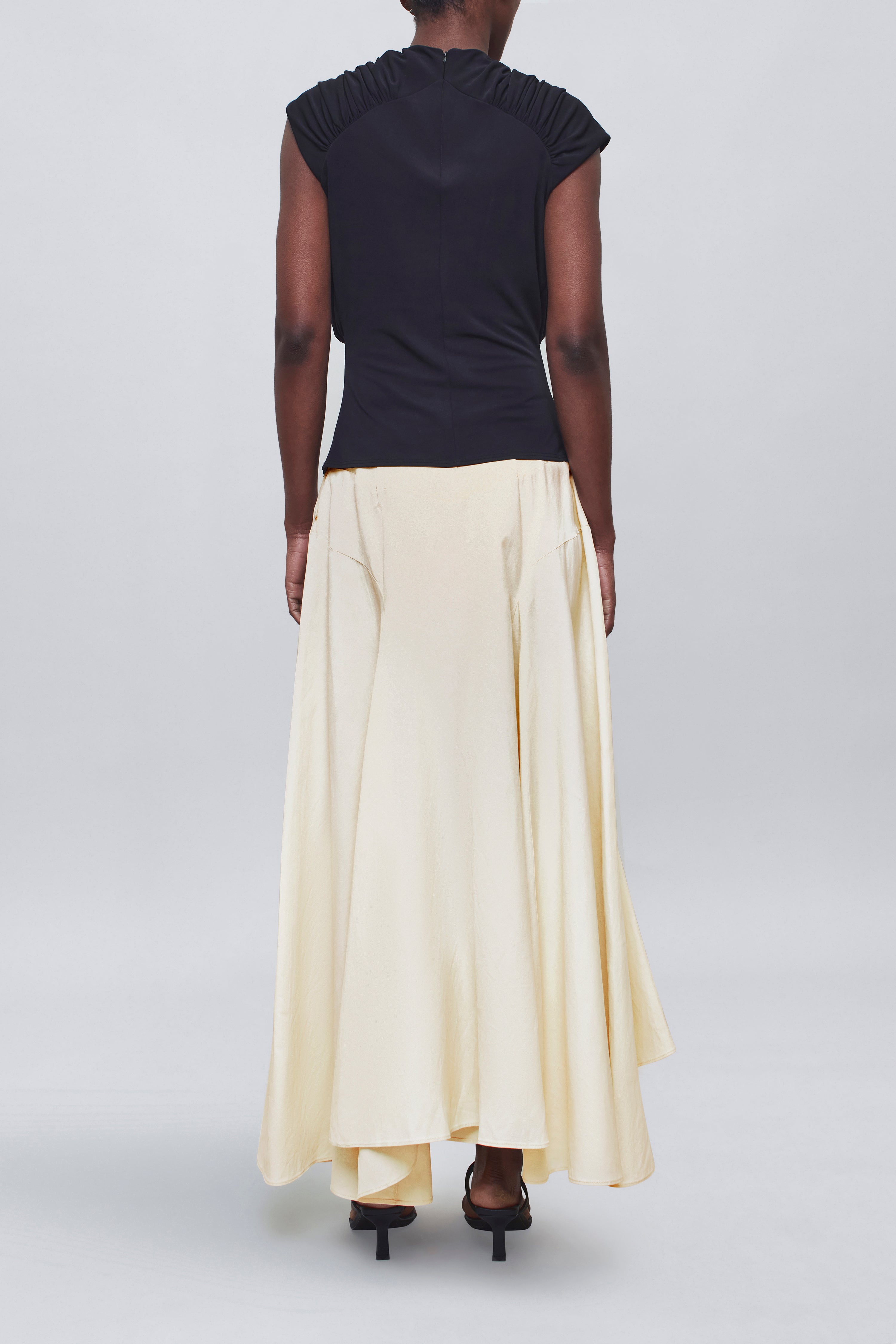 Alyse Gusset Skirt in Field Cloth
