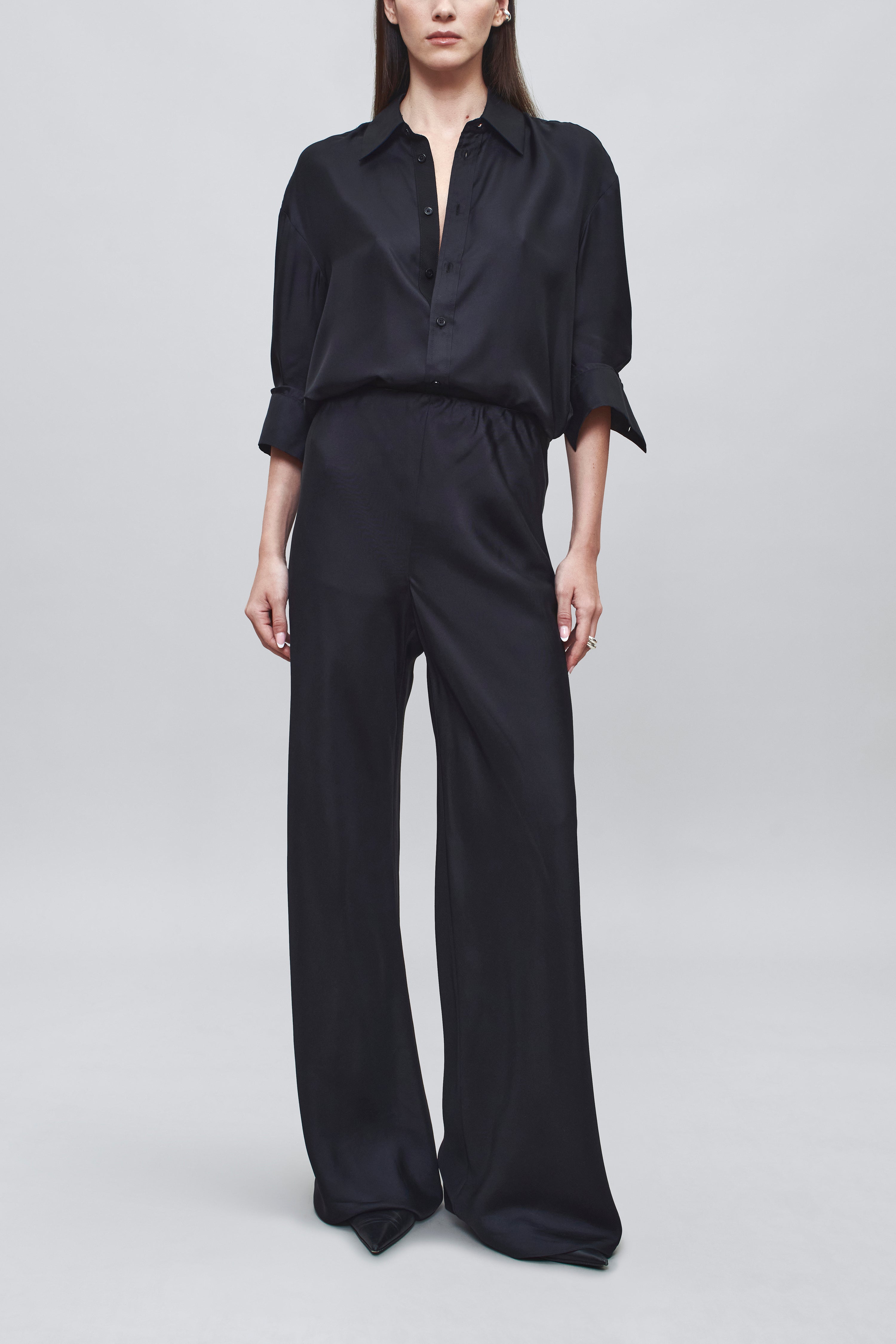 Lior Pant in Silk Twill