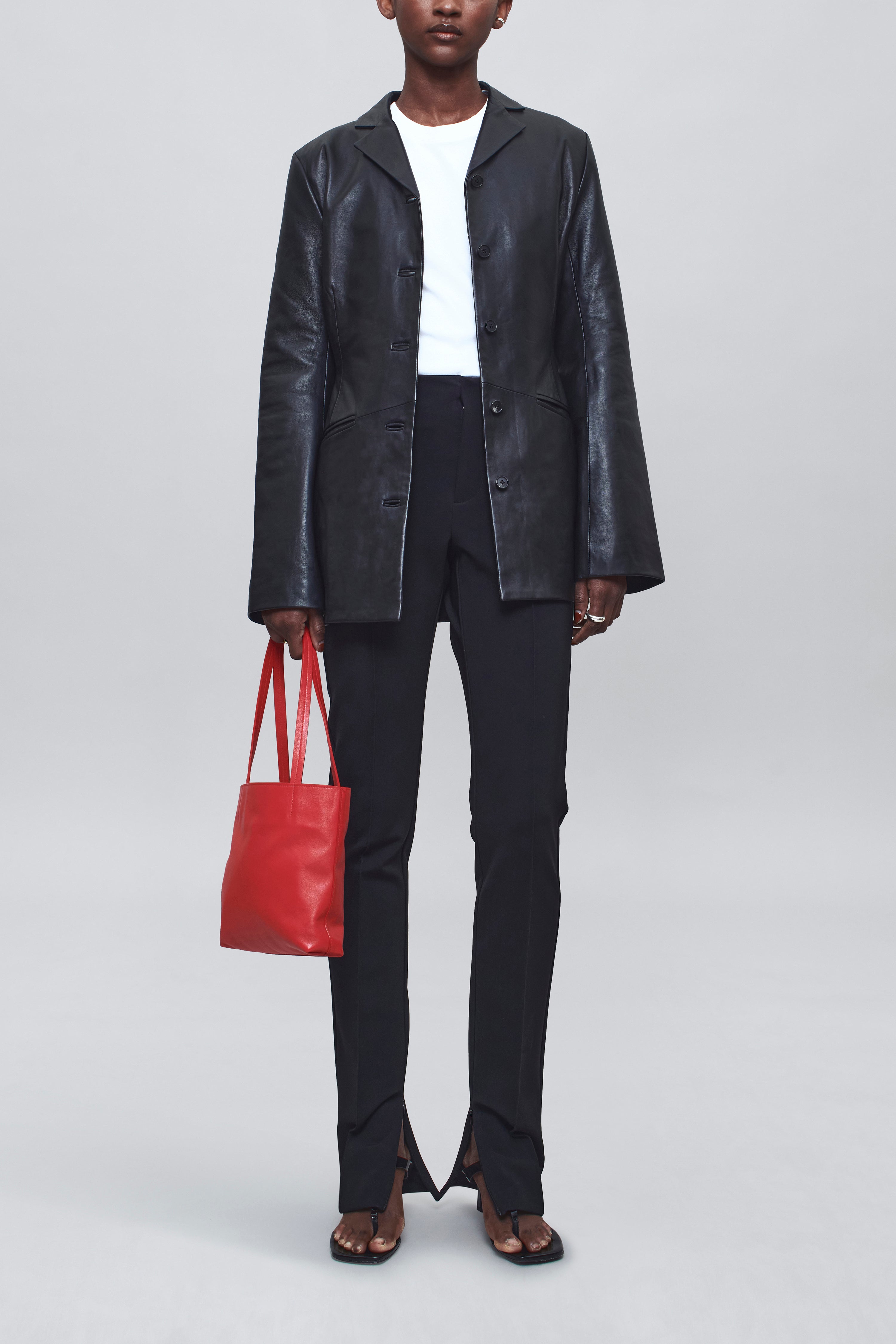 Enzo Pant in Stretch Knit Suiting