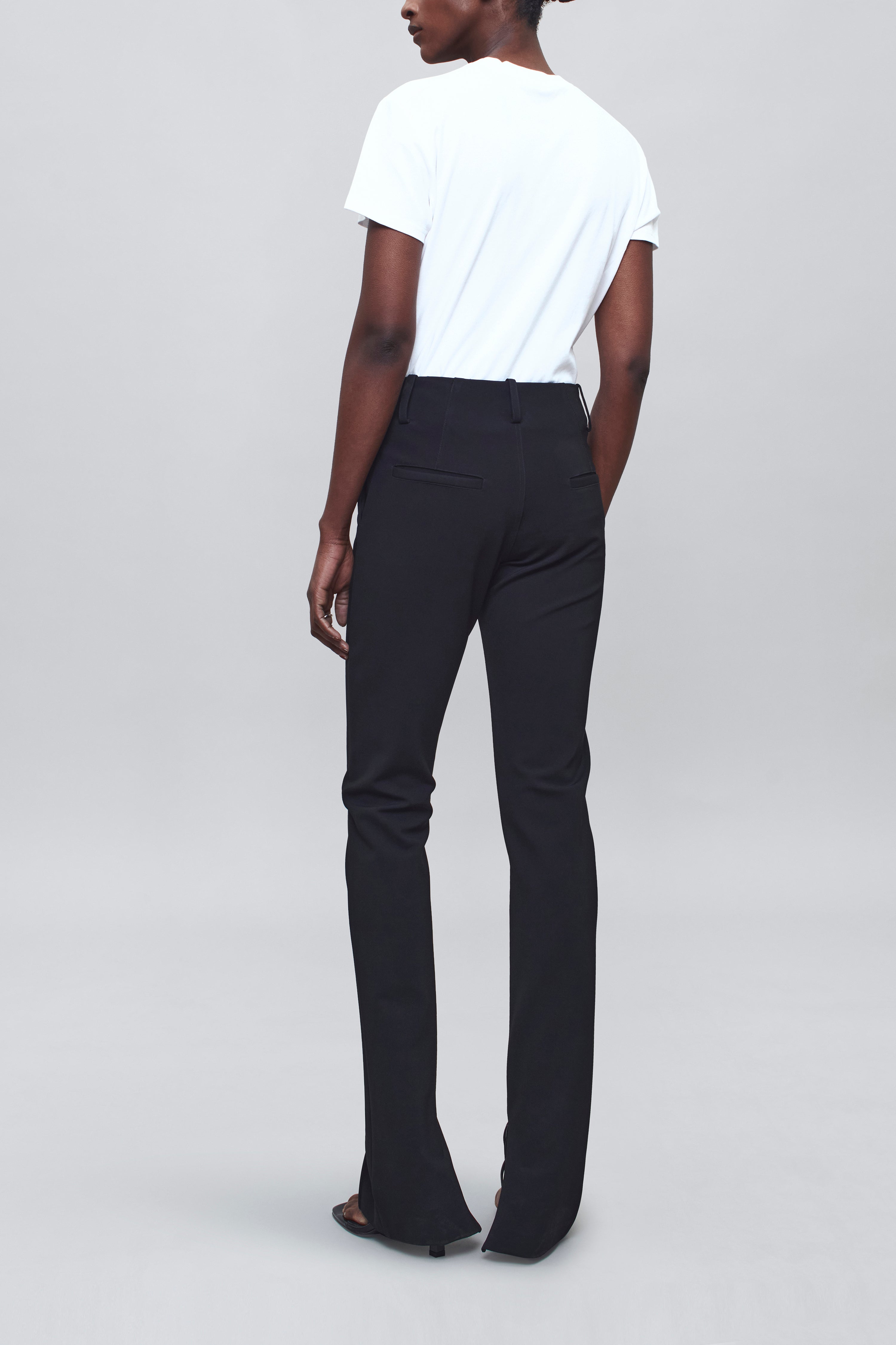 Enzo Pant in Stretch Knit Suiting