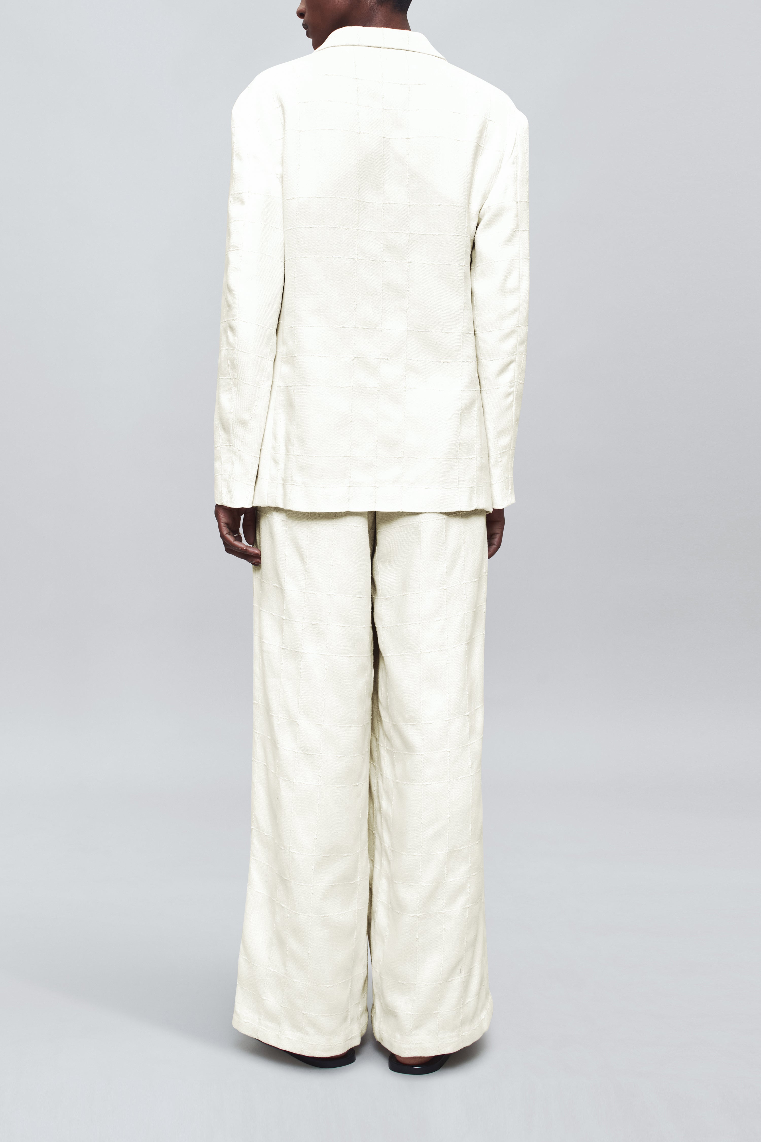 James Jacket in Boucle Grid