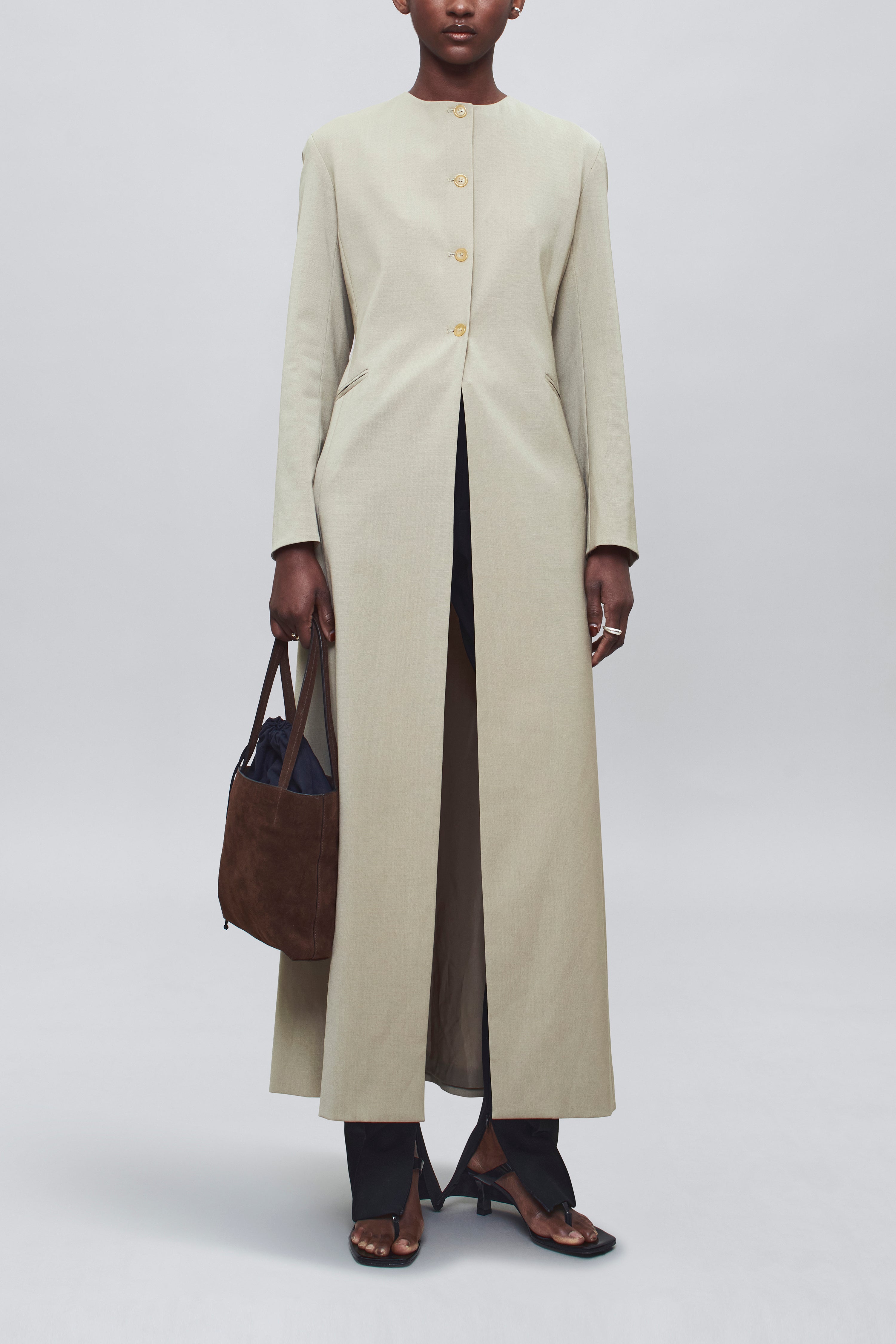 Henri Duster in Paperweight Wool