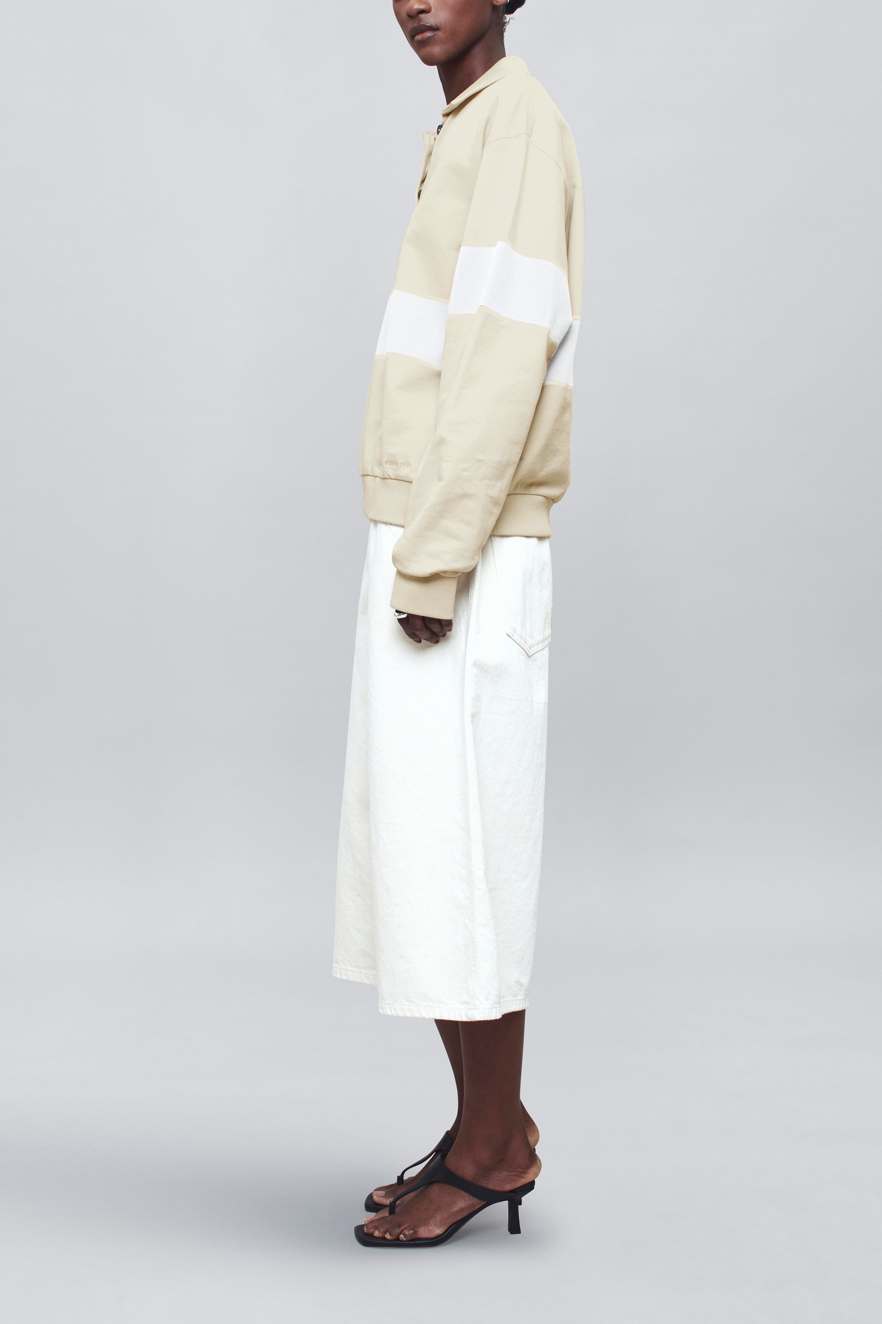 Blake Rugby Polo in Cotton Terry