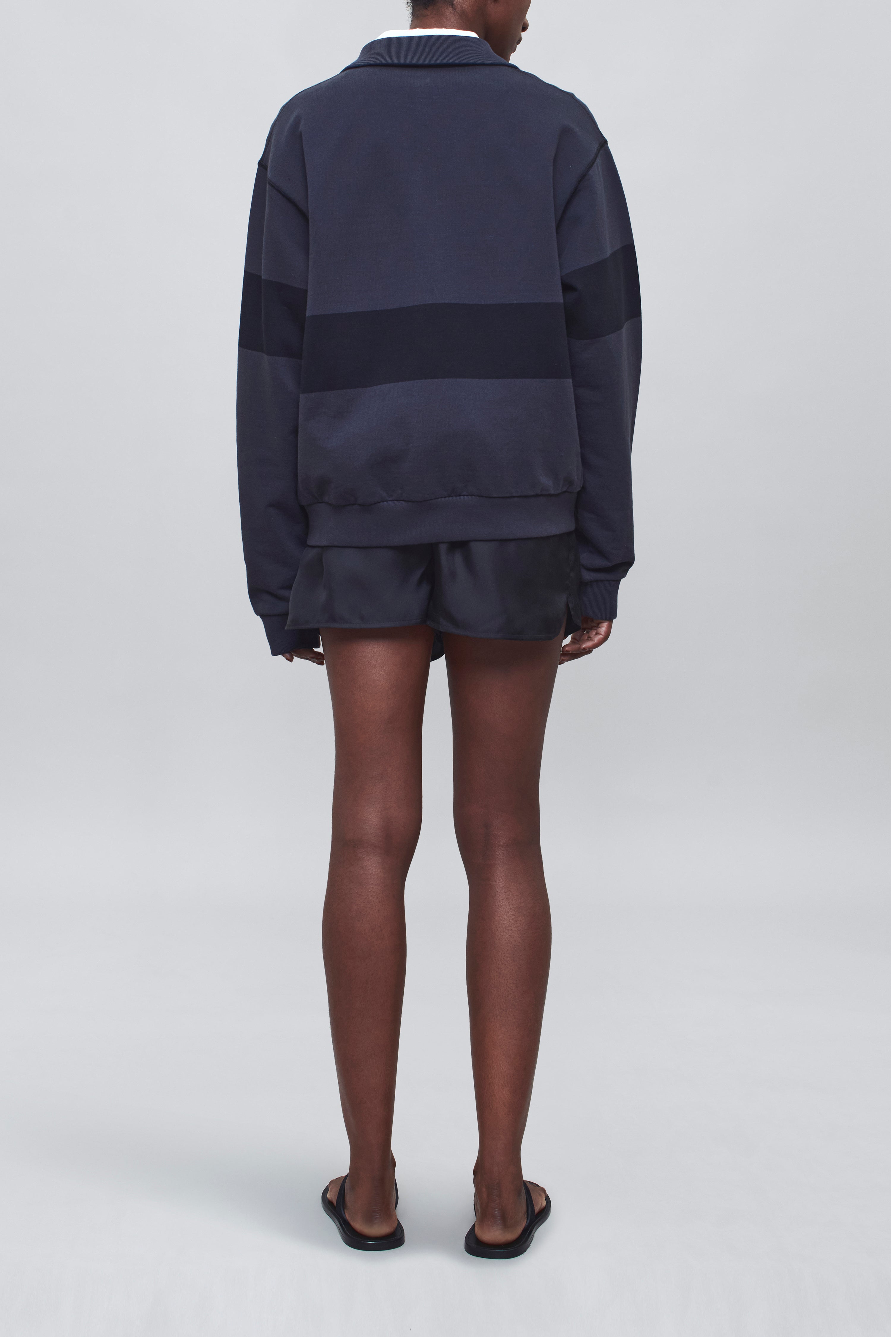 Blake Rugby Polo in Cotton Terry