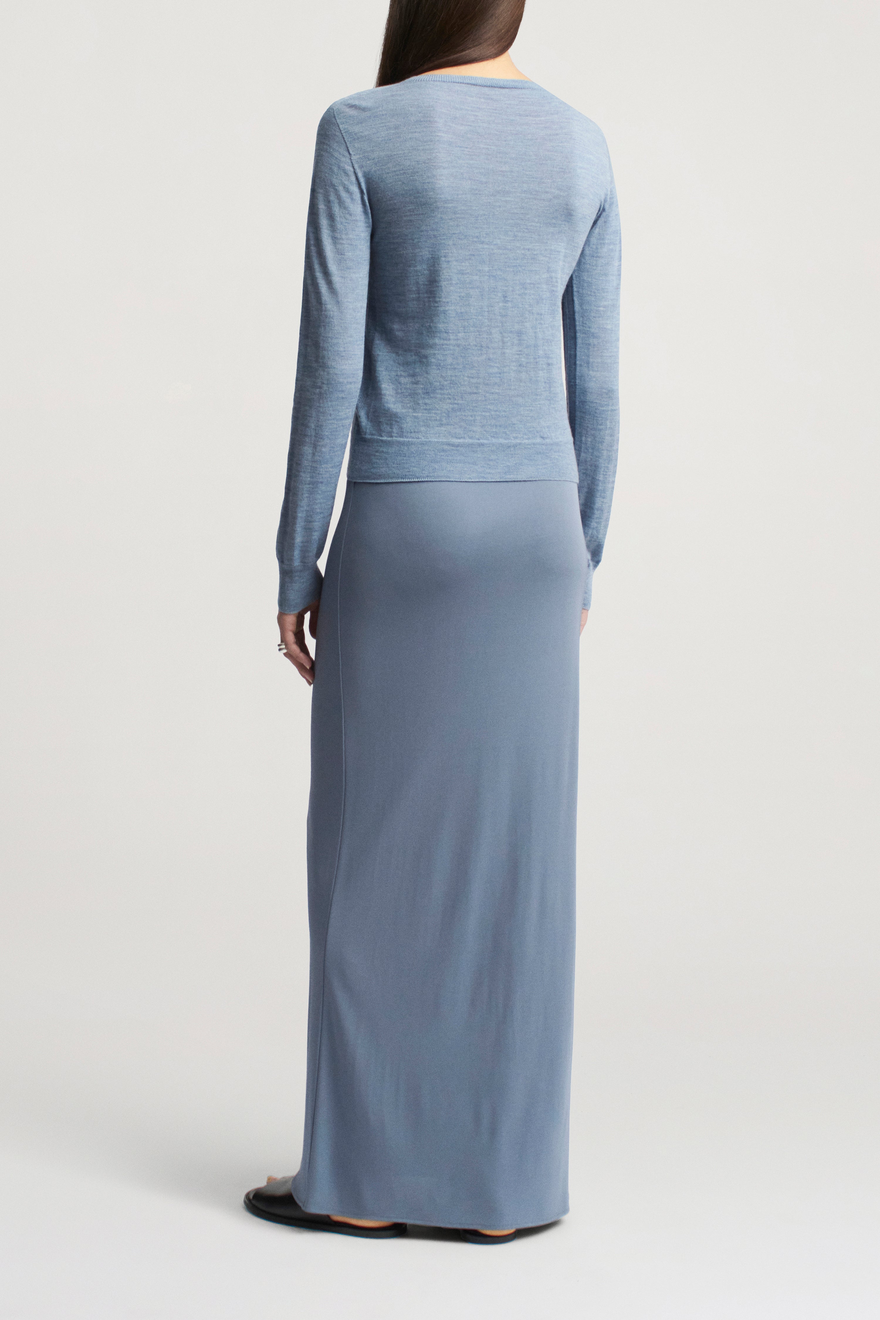Crosby Seamless Cardigan in Superfine Merino