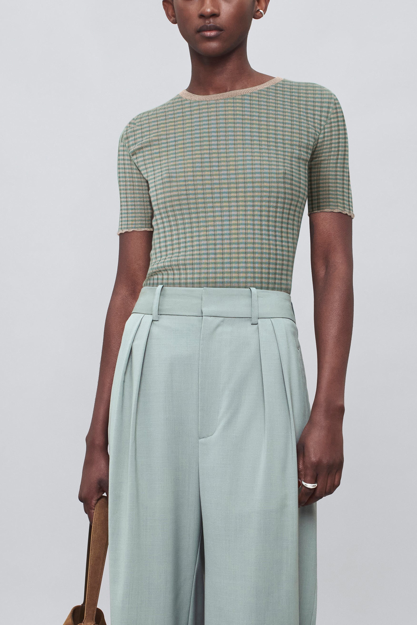 Eaton Seamless Tee in Superfine Merino