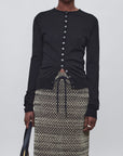 Crosby Seamless Cardigan in Superfine Merino