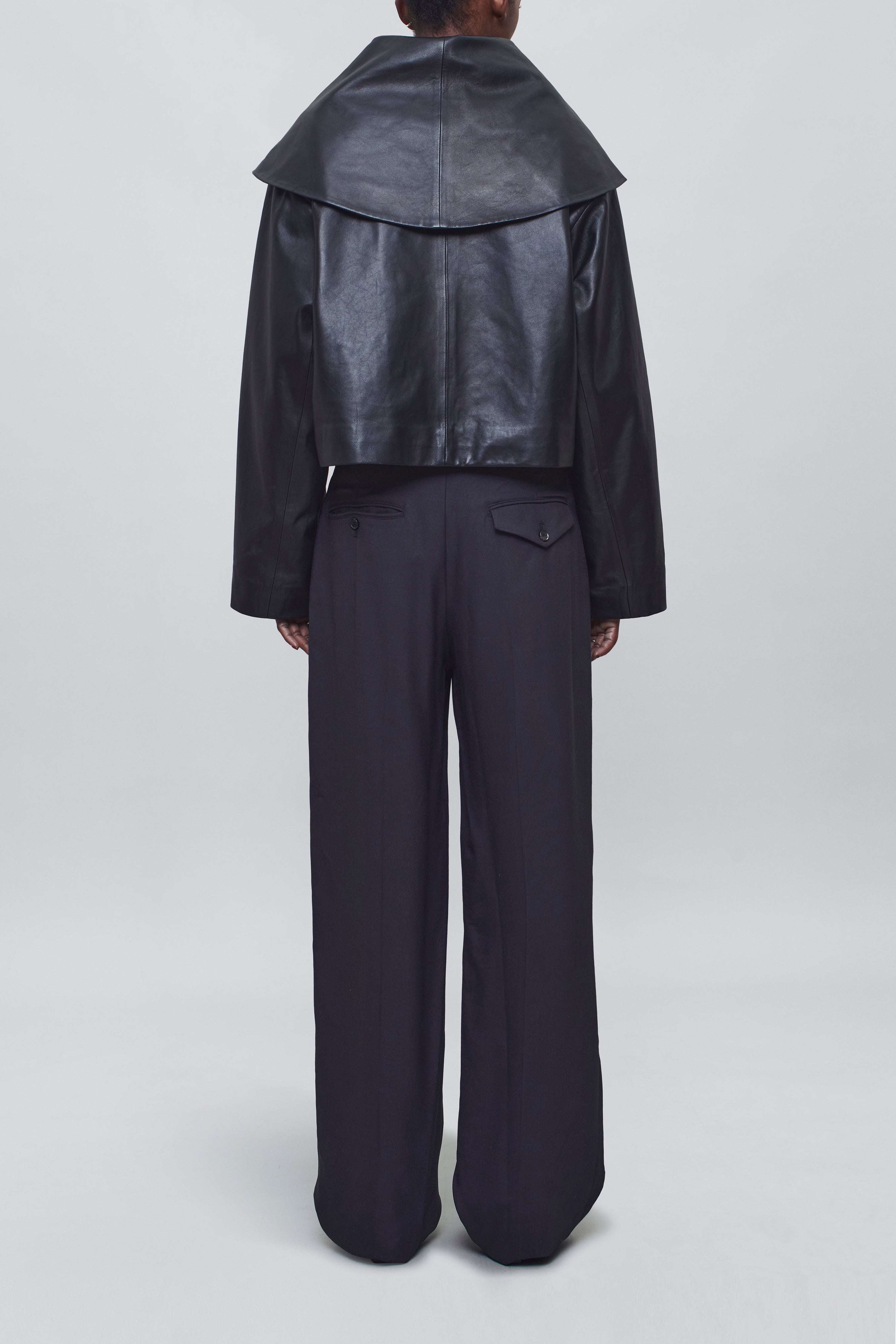 Dotti Shawl Jacket in Lambskin