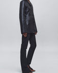 Benny Longline Blazer in Lambskin