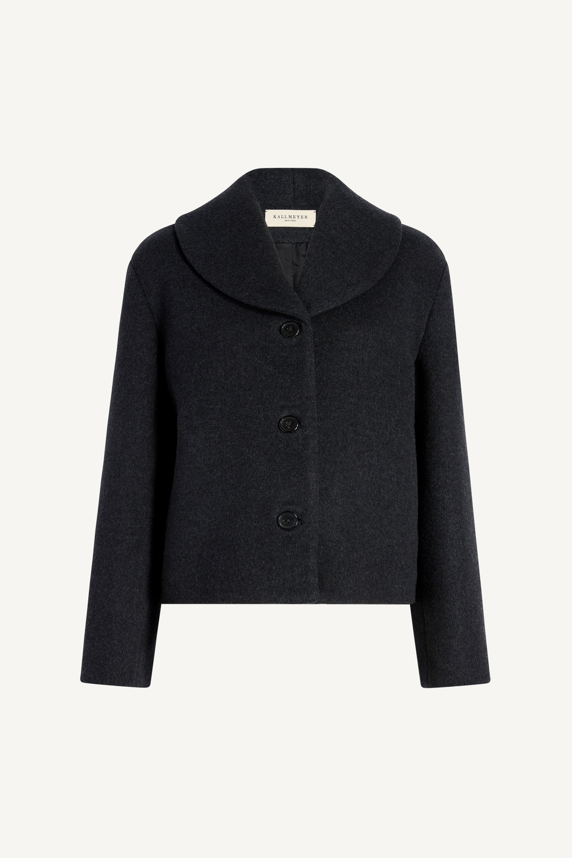 Marlie Shawl Jacket in Virgin Wool