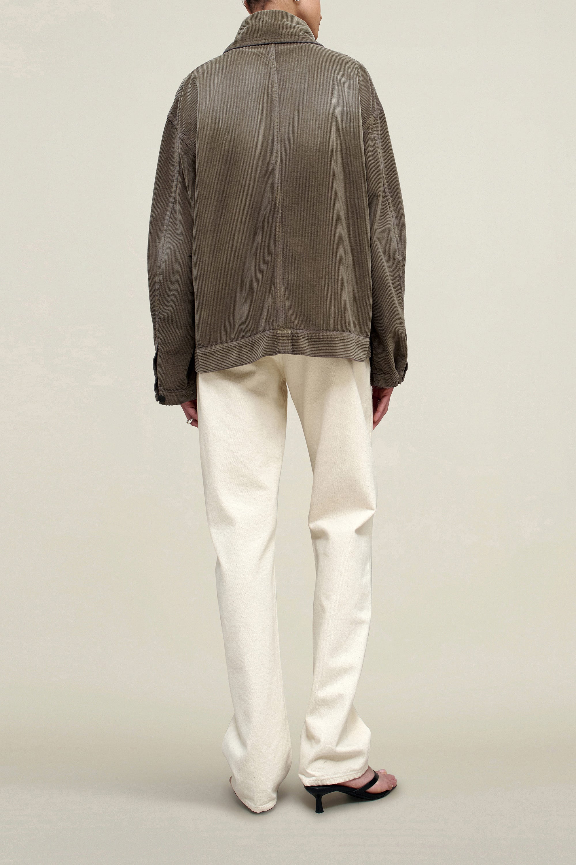 Elliot Chore Coat in Distressed Corduroy