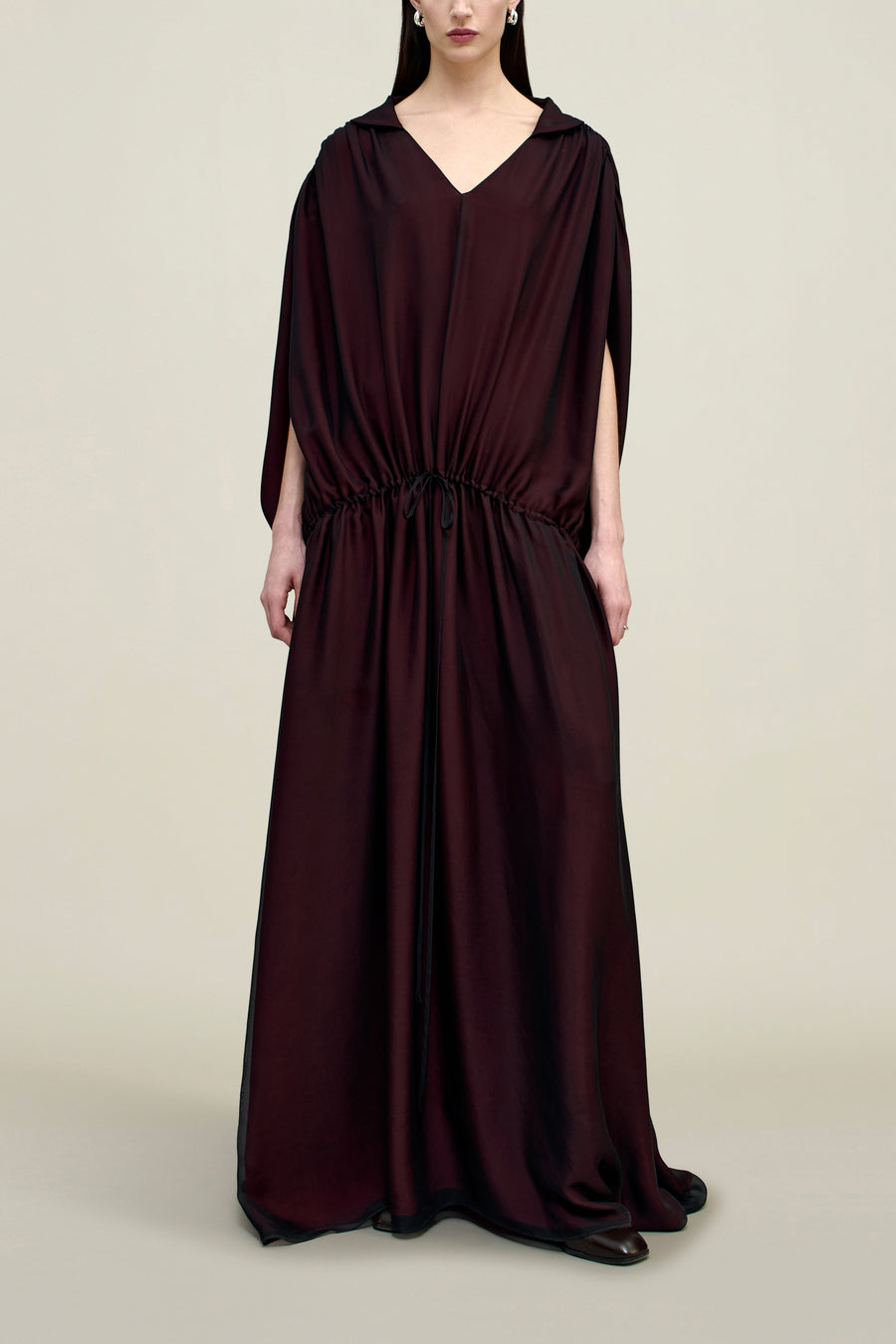 st gillian silk dress Obsessed with this 1980s St Gillian silk dress! If it was my size, I would be keeping it! The sleeves are lined in a soft netting to keep the puff structure and