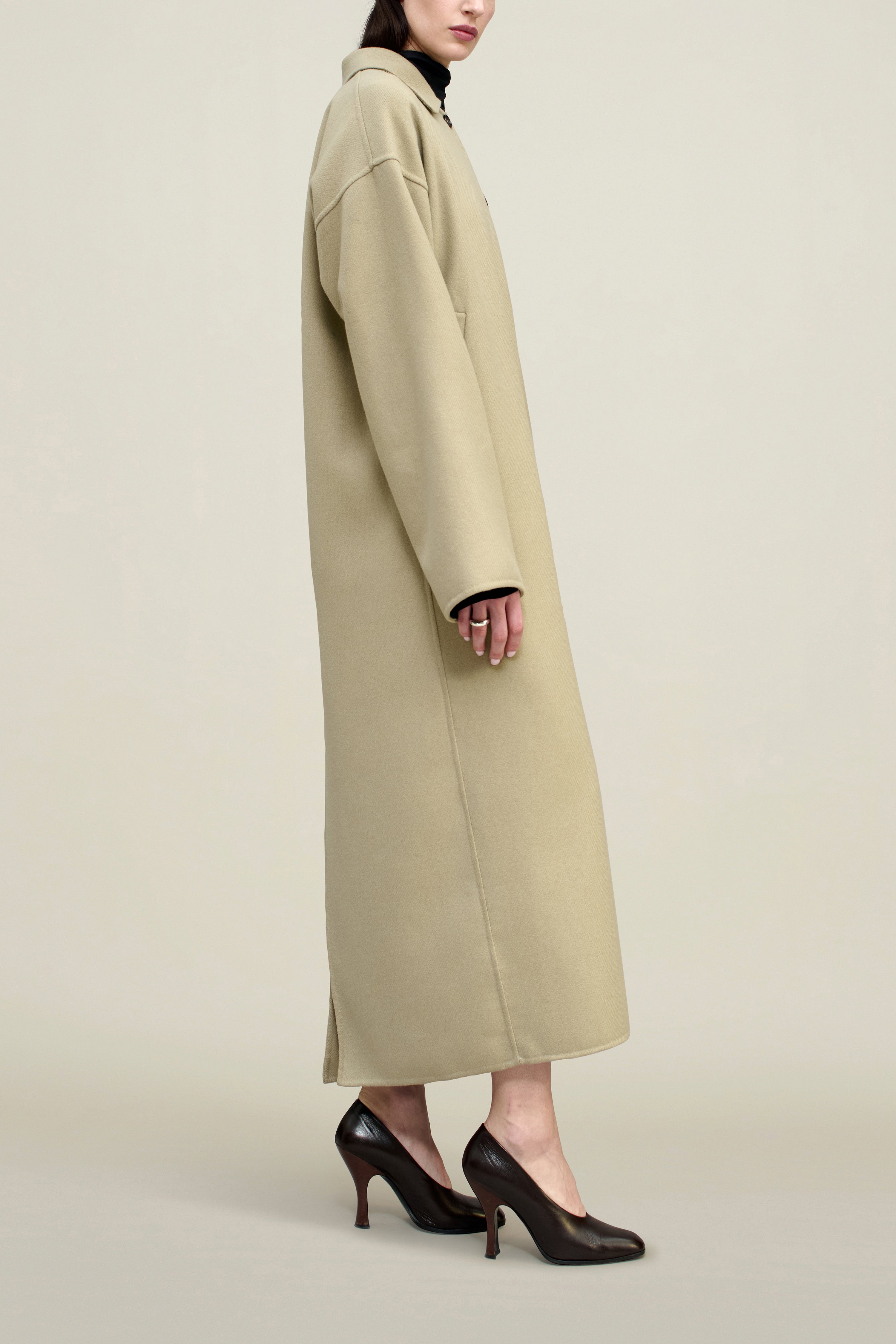 Constance Coat in Virgin Wool