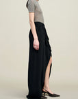 Shira Cascade Skirt in Viscose Cady