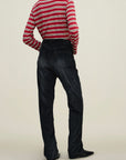 Gabby Tapered Jean in Distressed Corduroy
