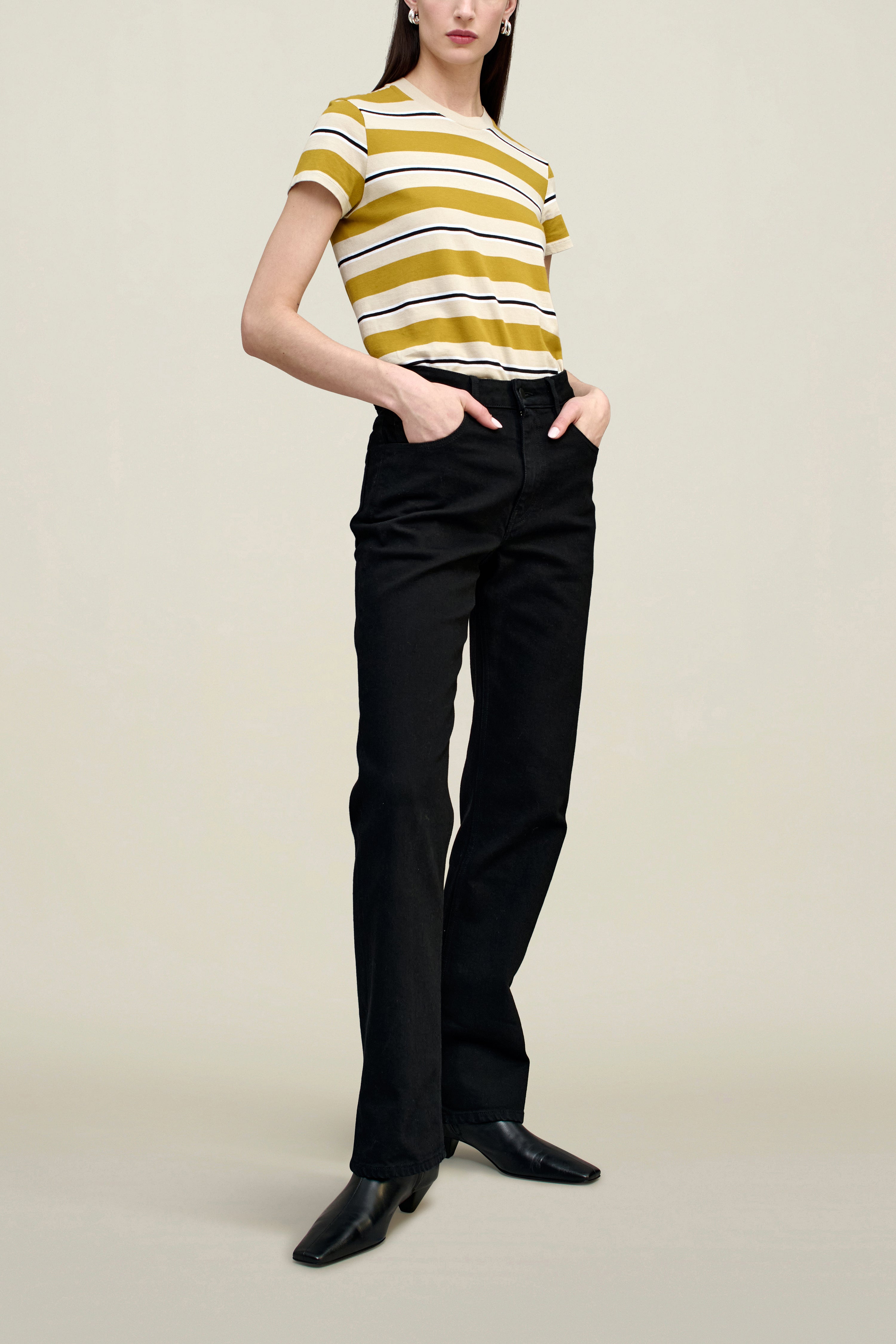 Farah Classic Bootcut in Stretch Denim