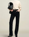 Lena V-Neck in Brushed Cashmere