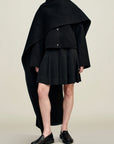 Abby Cropped Jacket in Cashmere Wool
