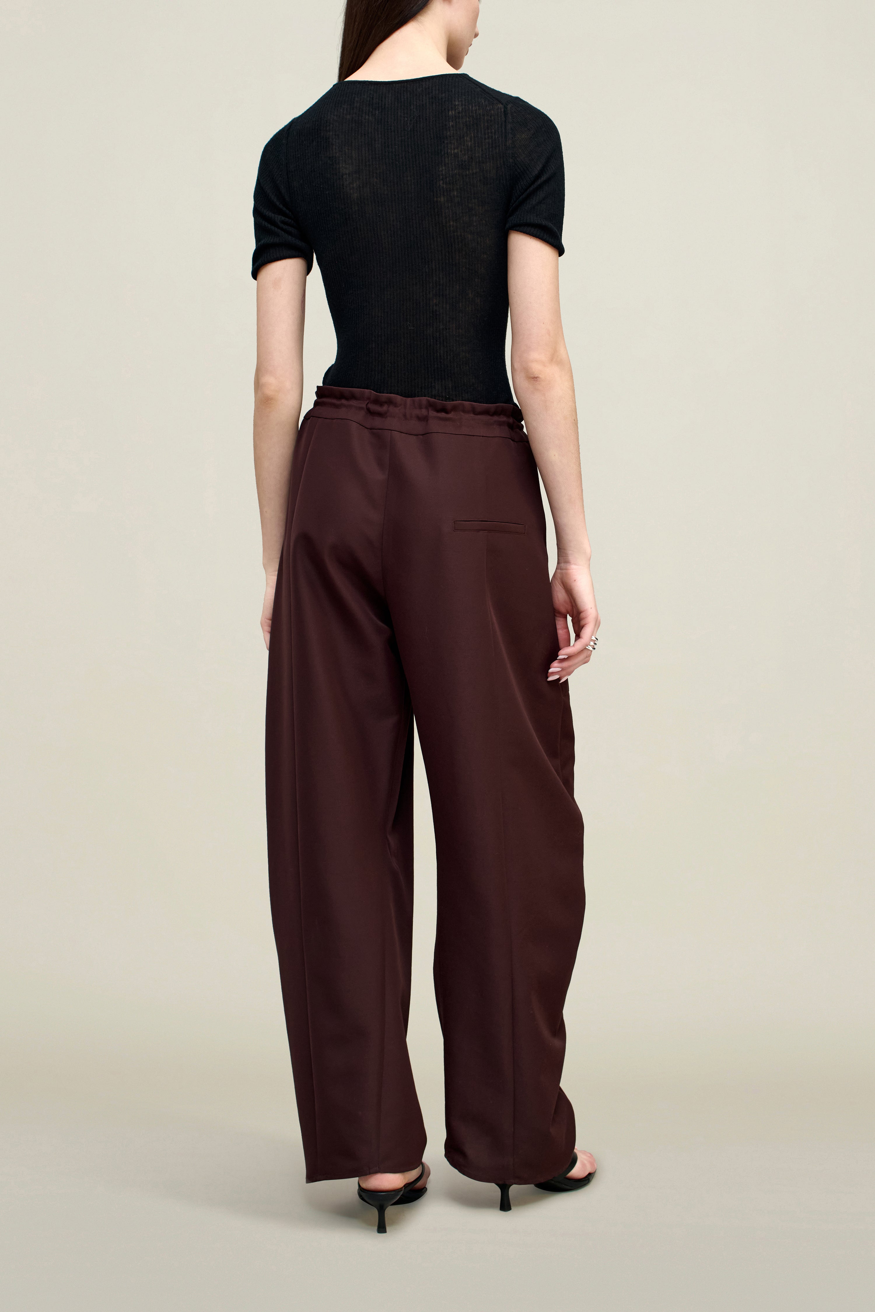 Clemence Pant in Gazar Suiting