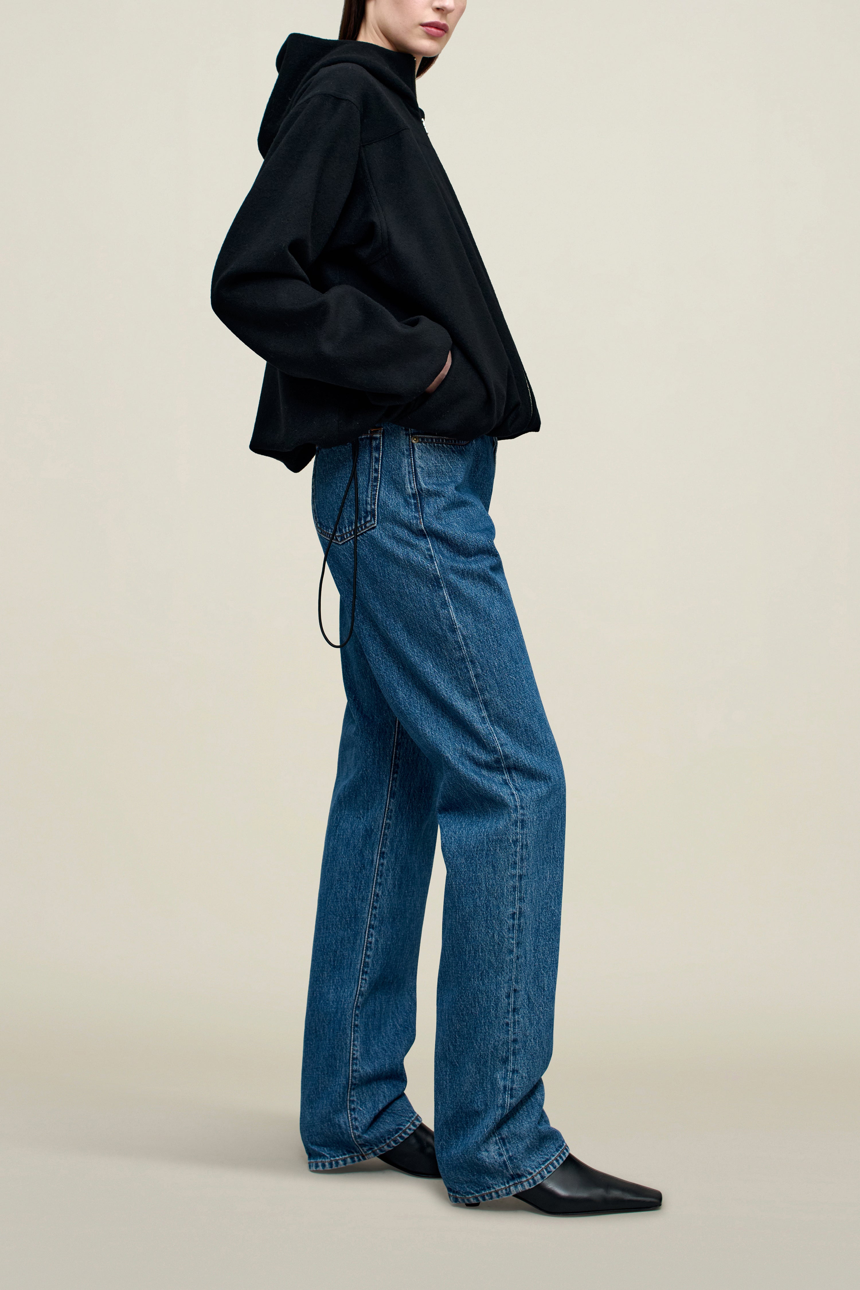 Suri Windbreaker in Wool Coating