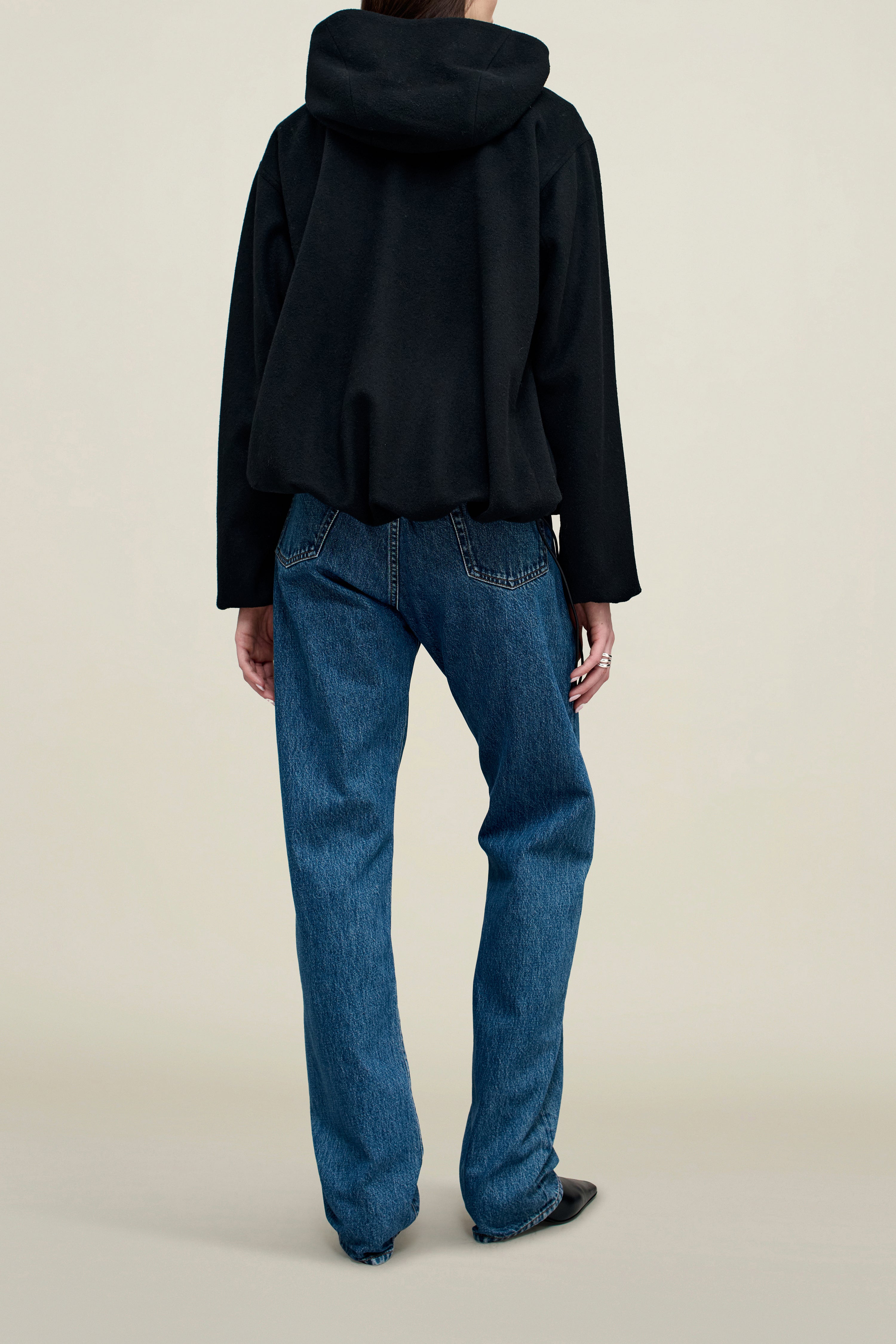 Suri Windbreaker in Wool Coating