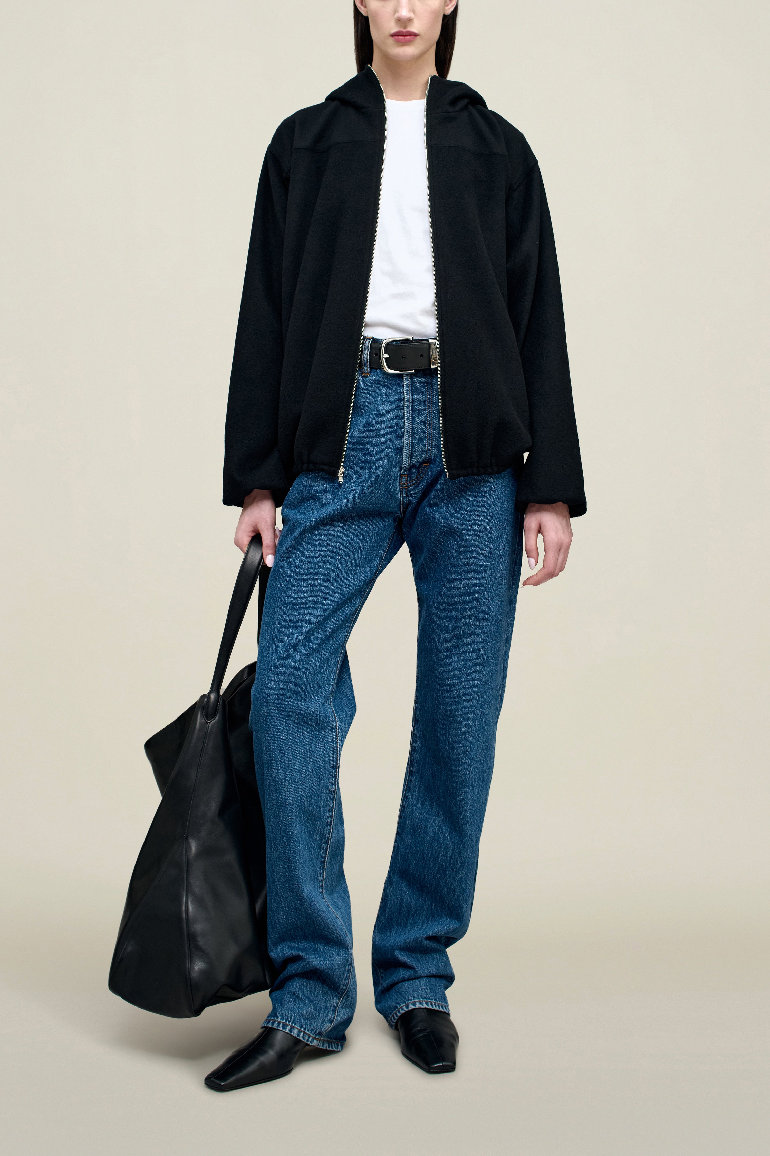 Suri Windbreaker in Wool Coating