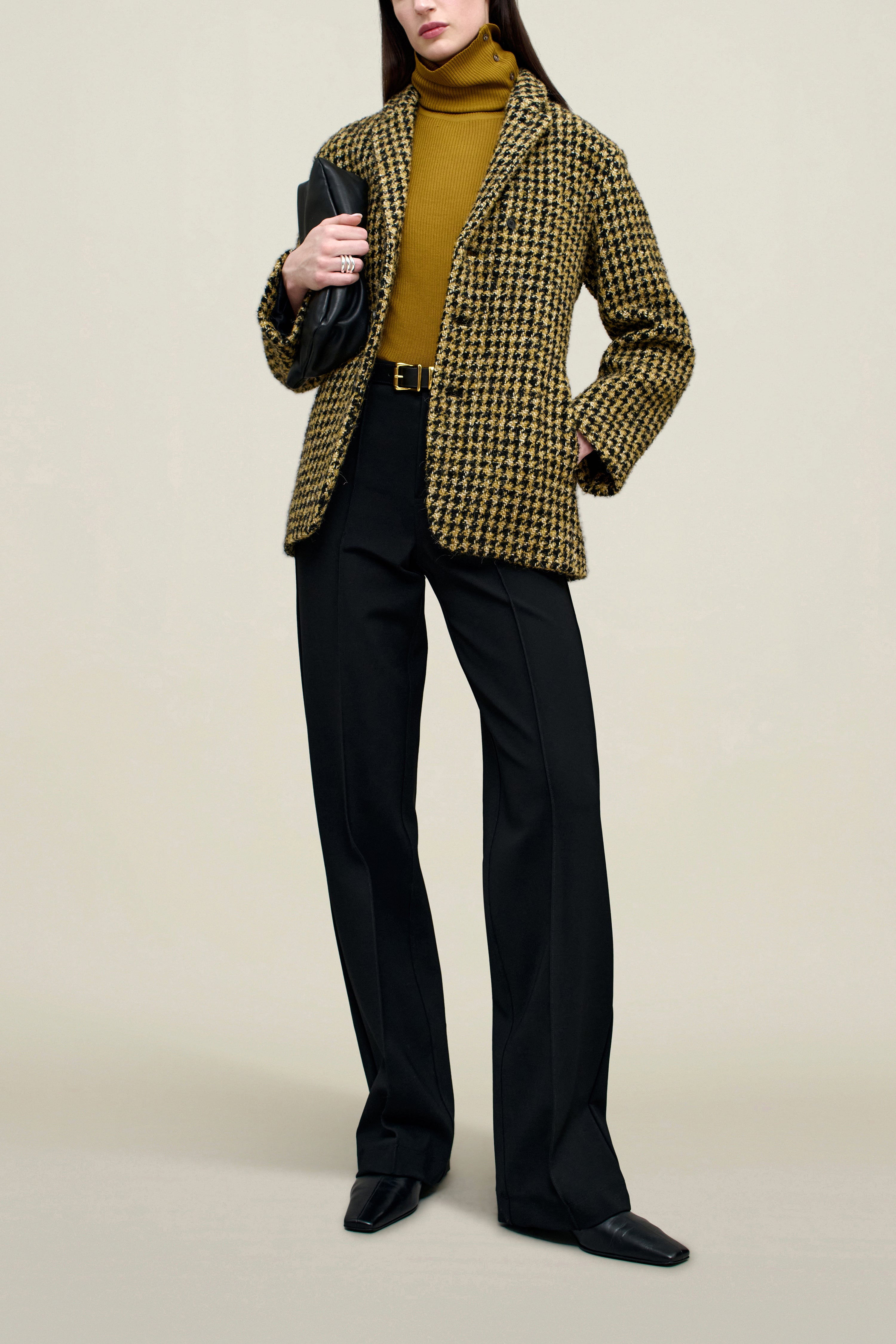 James Jacket in Novelty Wool
