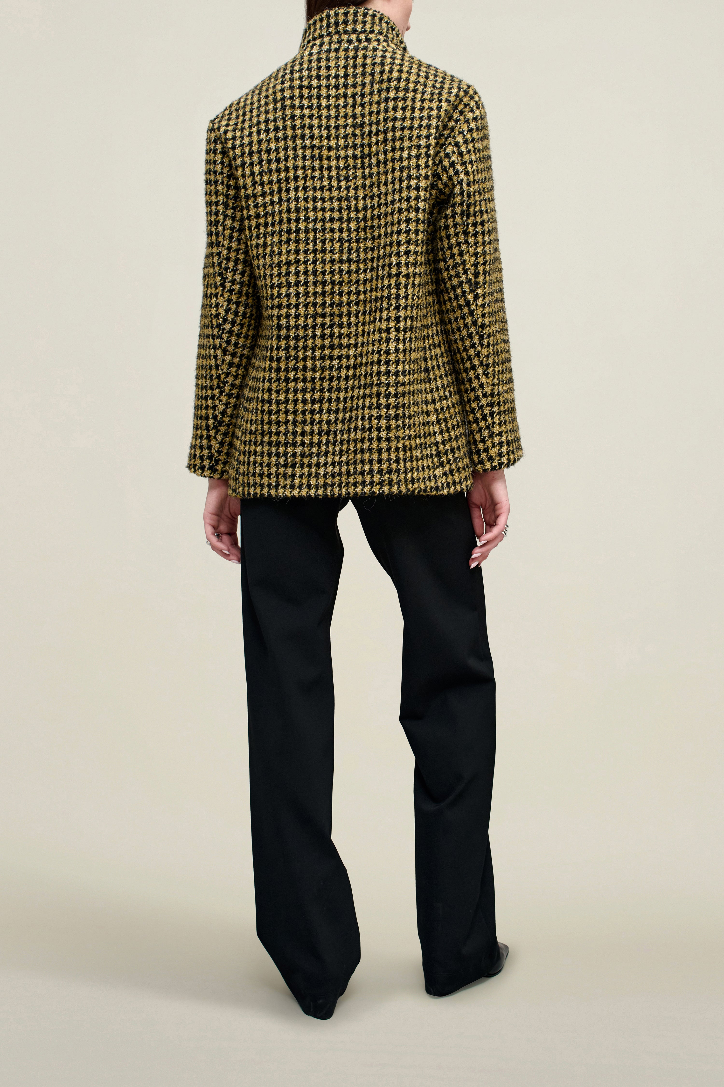 James Jacket in Novelty Wool