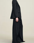 Raquel Single Breasted Blazer in Light Wool Suiting