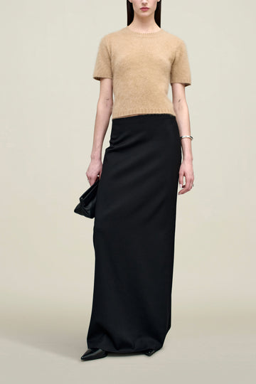 Paris Pencil Skirt in Viscose Wool