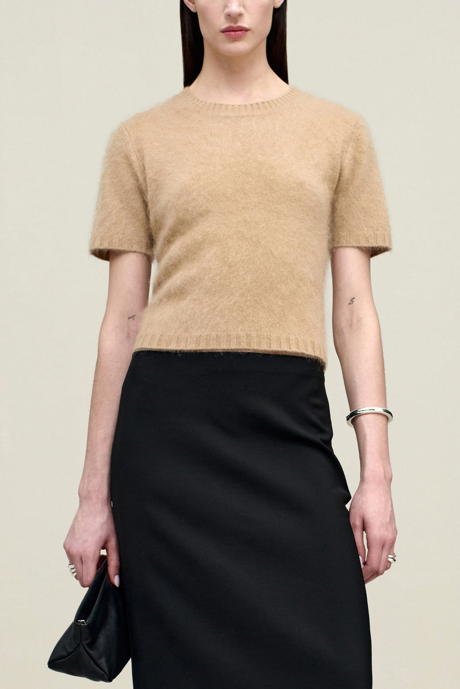 Veda Crewneck in Brushed Cashmere