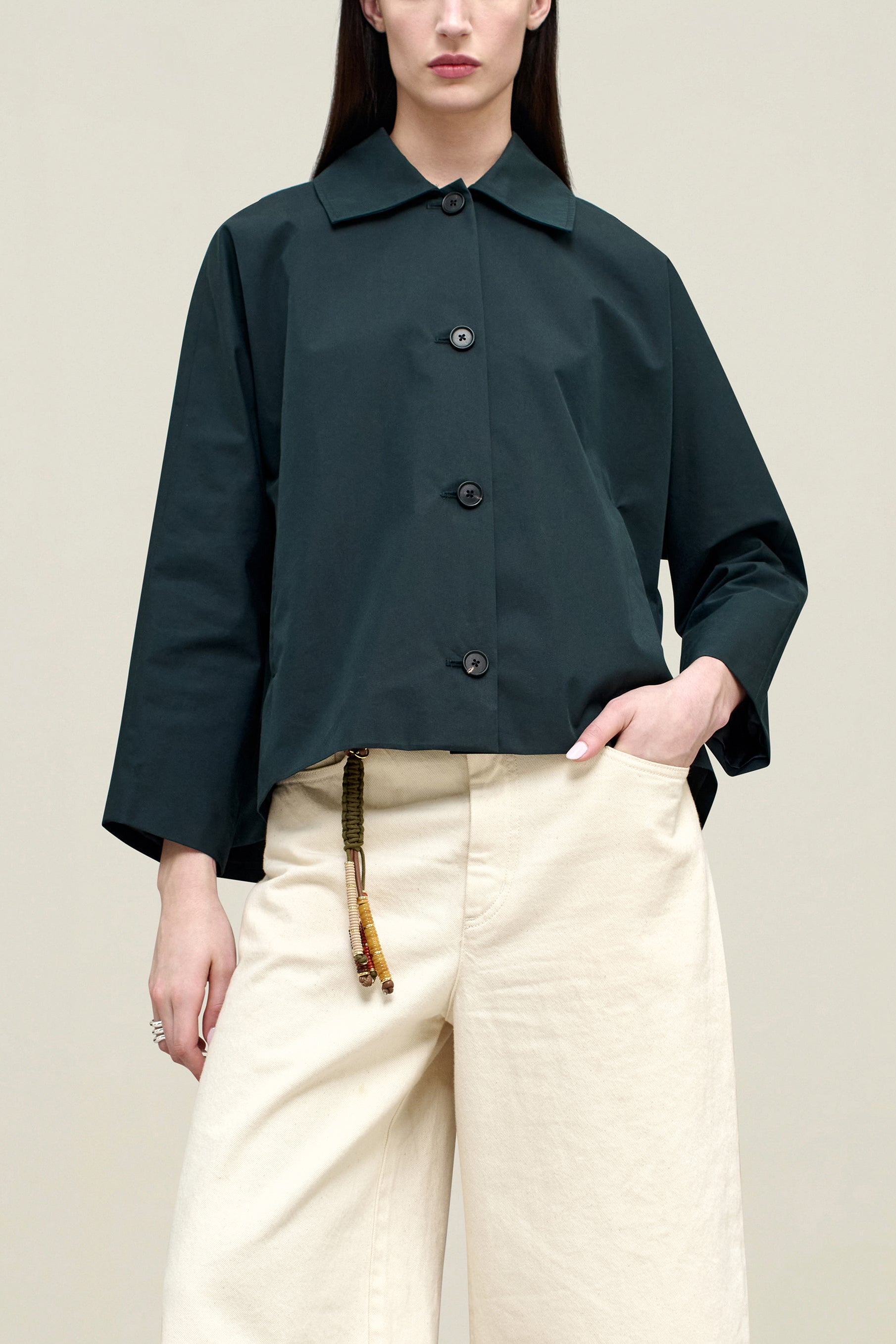 Bradley Jacket in Compact Cotton