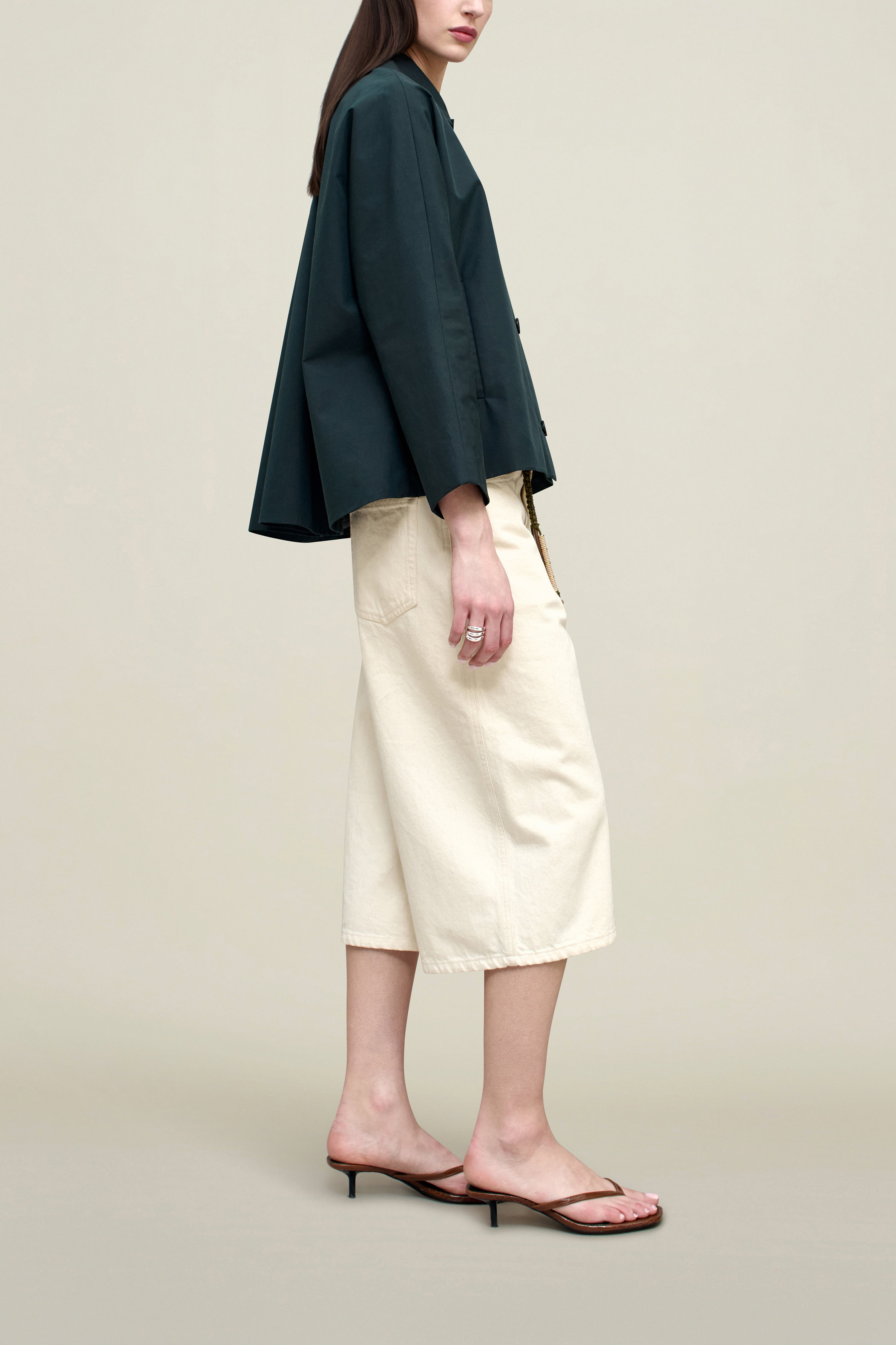 Bradley Jacket in Compact Cotton