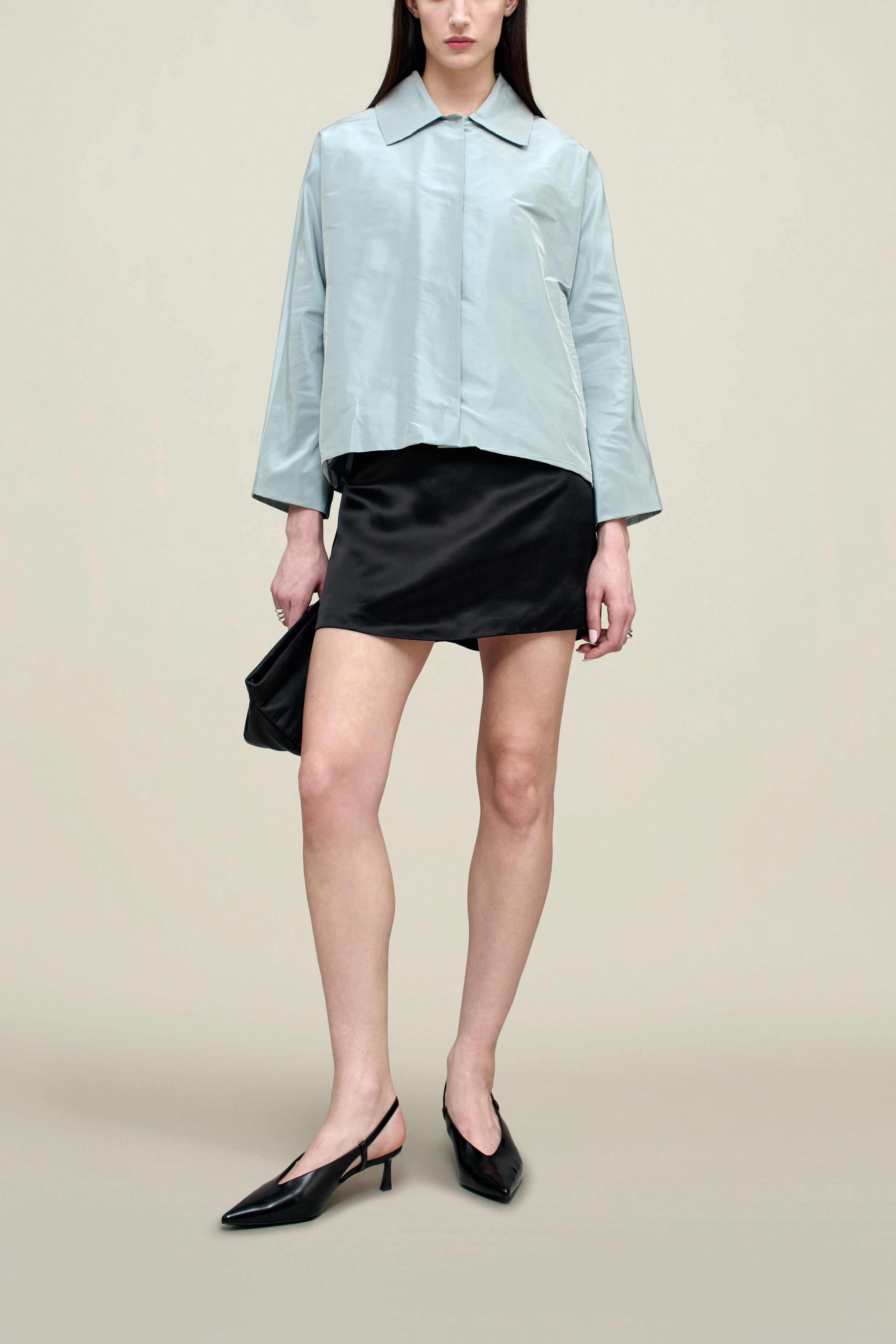 Bradley Jacket in Silk Taffeta