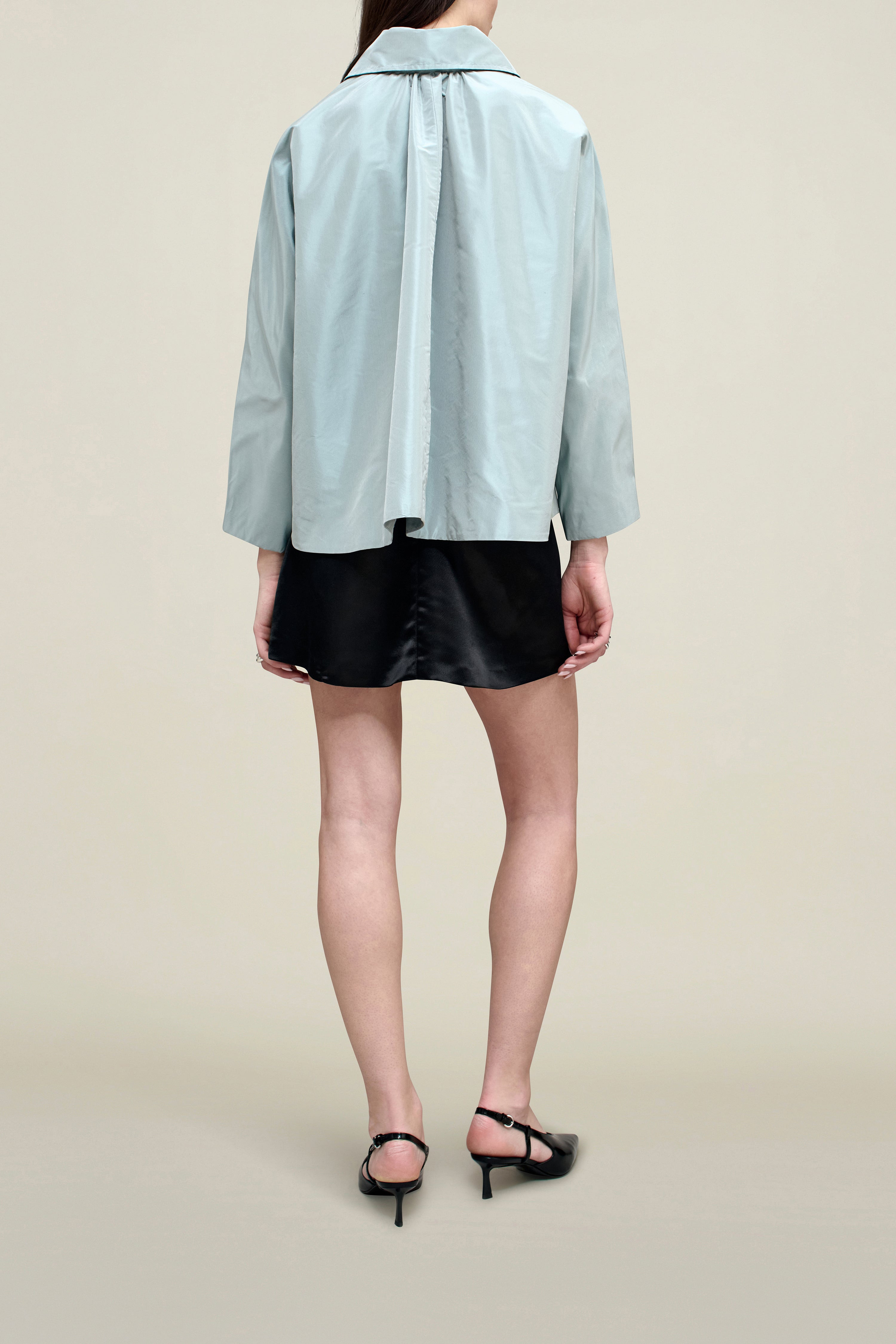 Bradley Jacket in Silk Taffeta