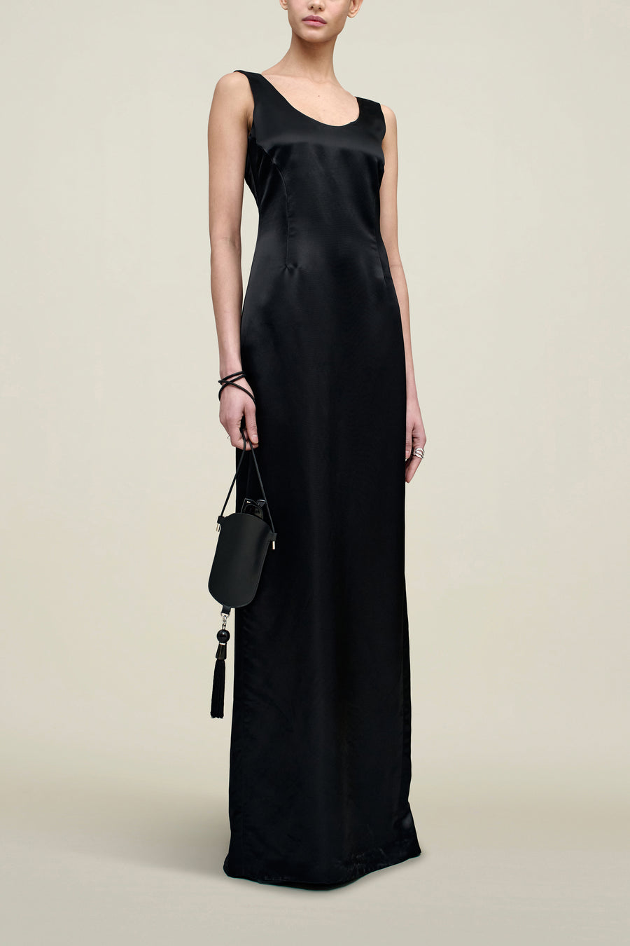 Isadora Gown in Liquid Twill