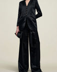 Ona Blazer in Liquid Twill